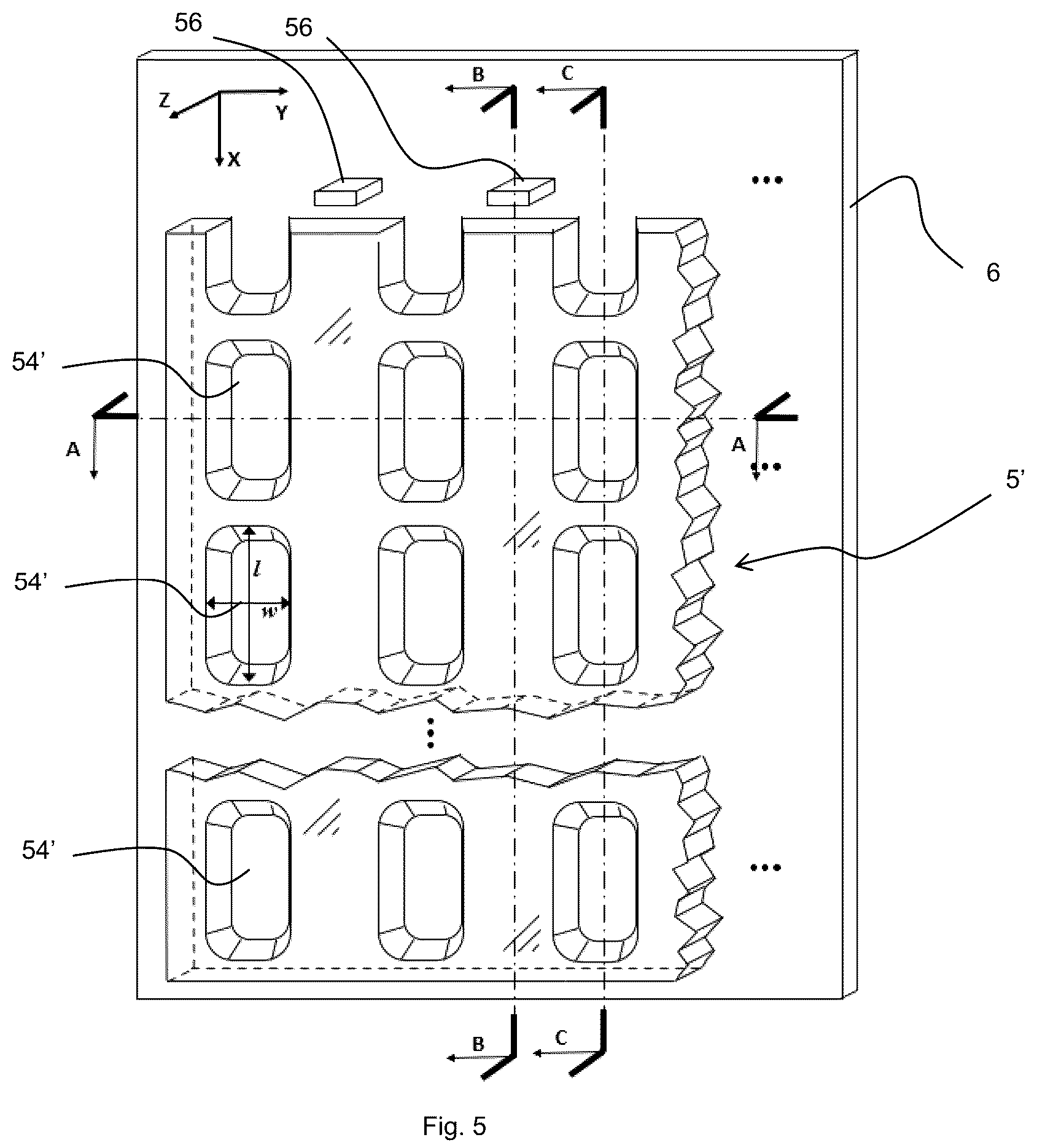 Patent US12492798 Figure 4 – Light guide designed for use in a vehicle