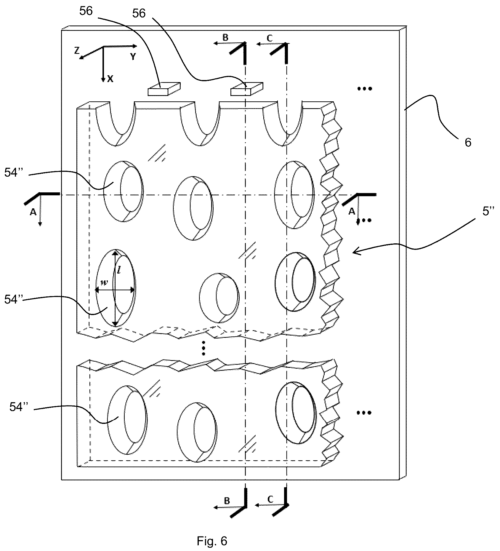Patent US12492798 Figure 5 – Light guide designed for use in a vehicle