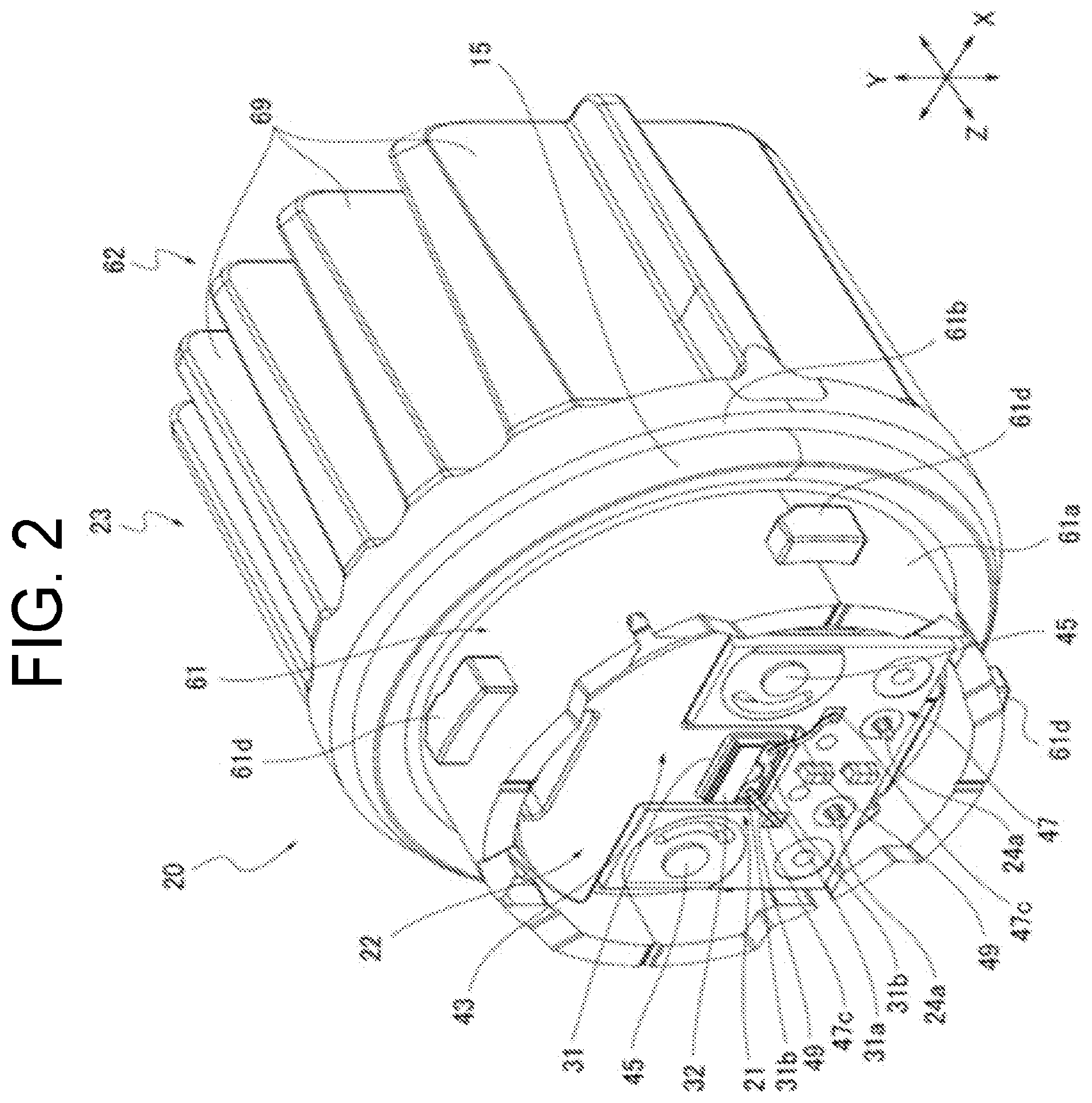 Patent US12492799 Figure 2 – Lighting fixture for vehicle