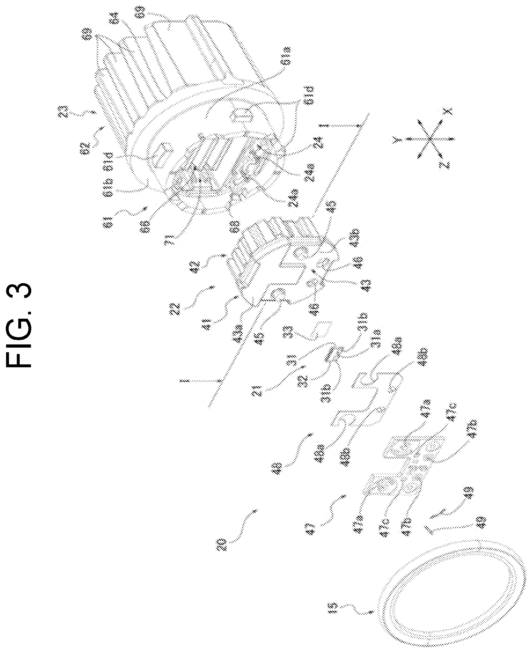 Patent US12492799 Figure 3 – Lighting fixture for vehicle