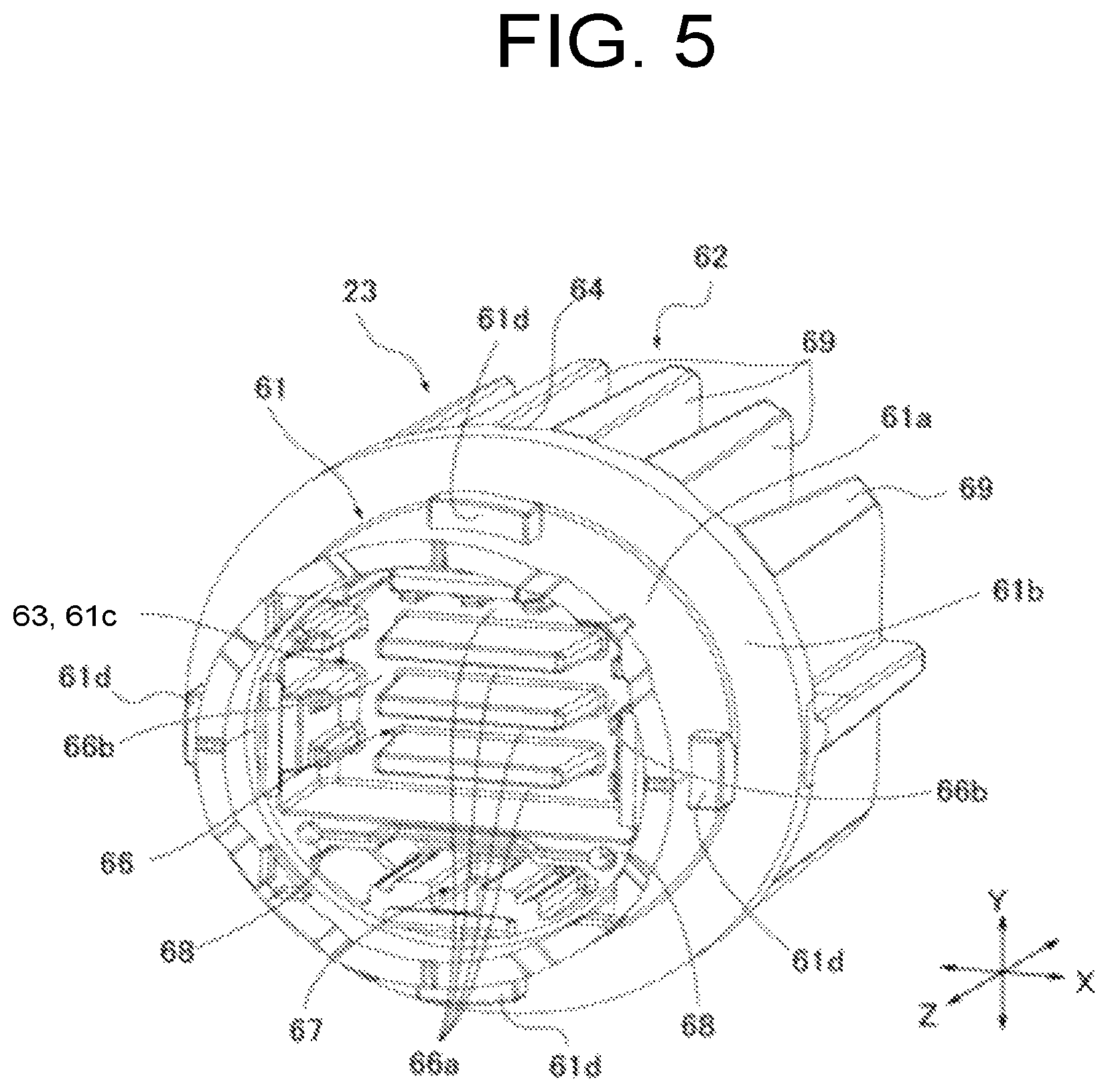 Patent US12492799 Figure 5 – Lighting fixture for vehicle