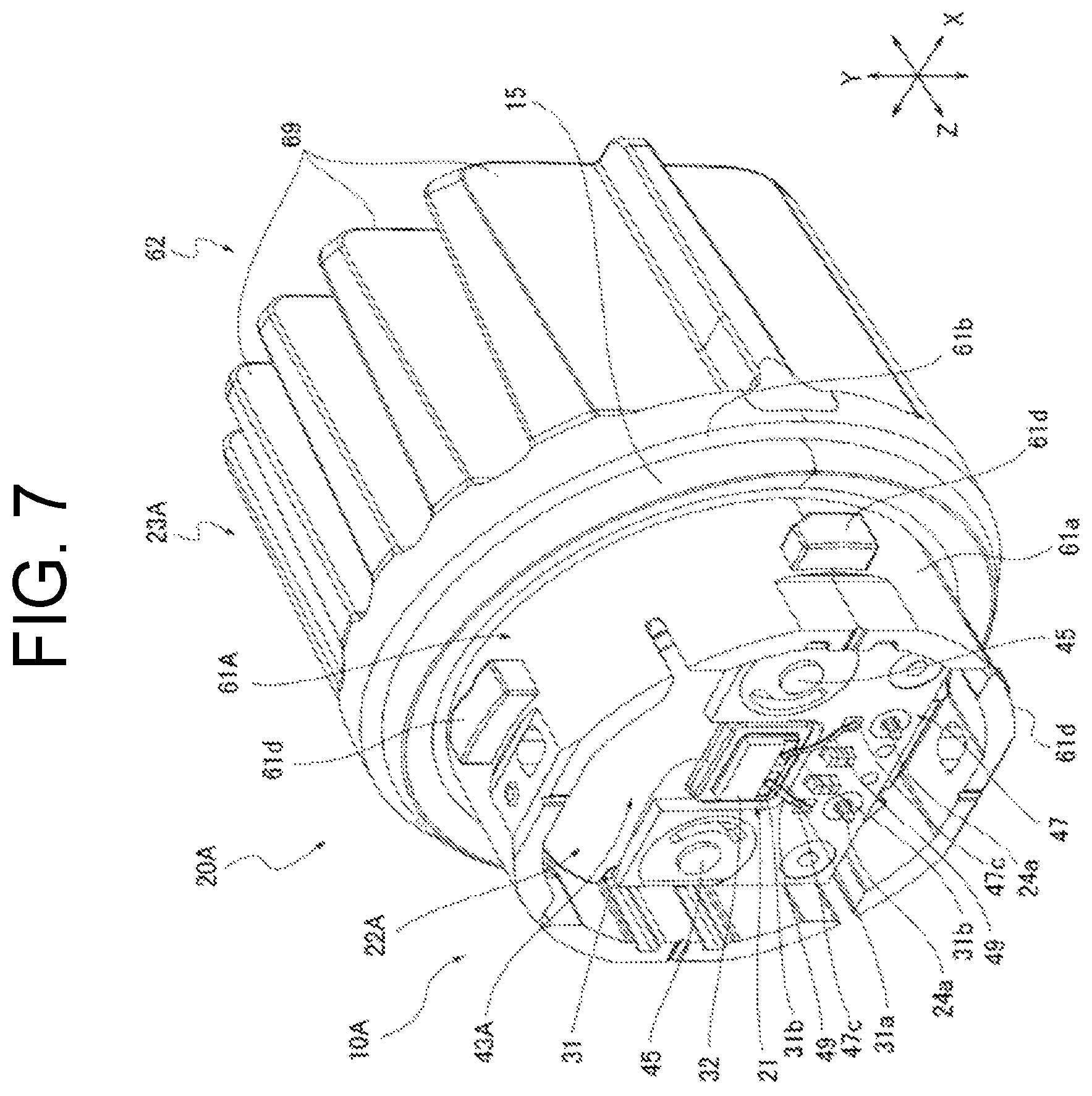 Patent US12492799 Figure 7 – Lighting fixture for vehicle