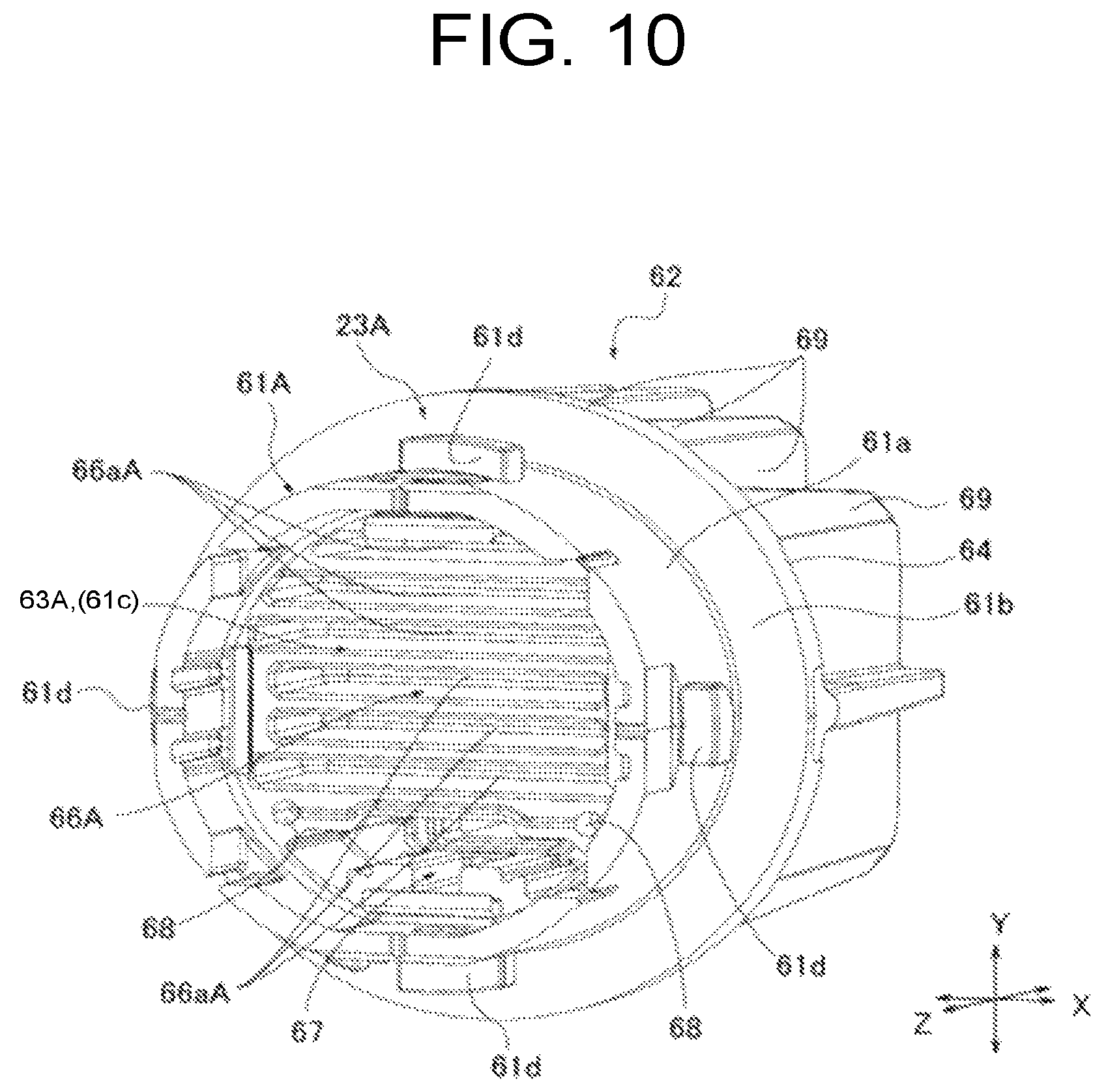 Patent US12492799 Figure 10 – Lighting fixture for vehicle
