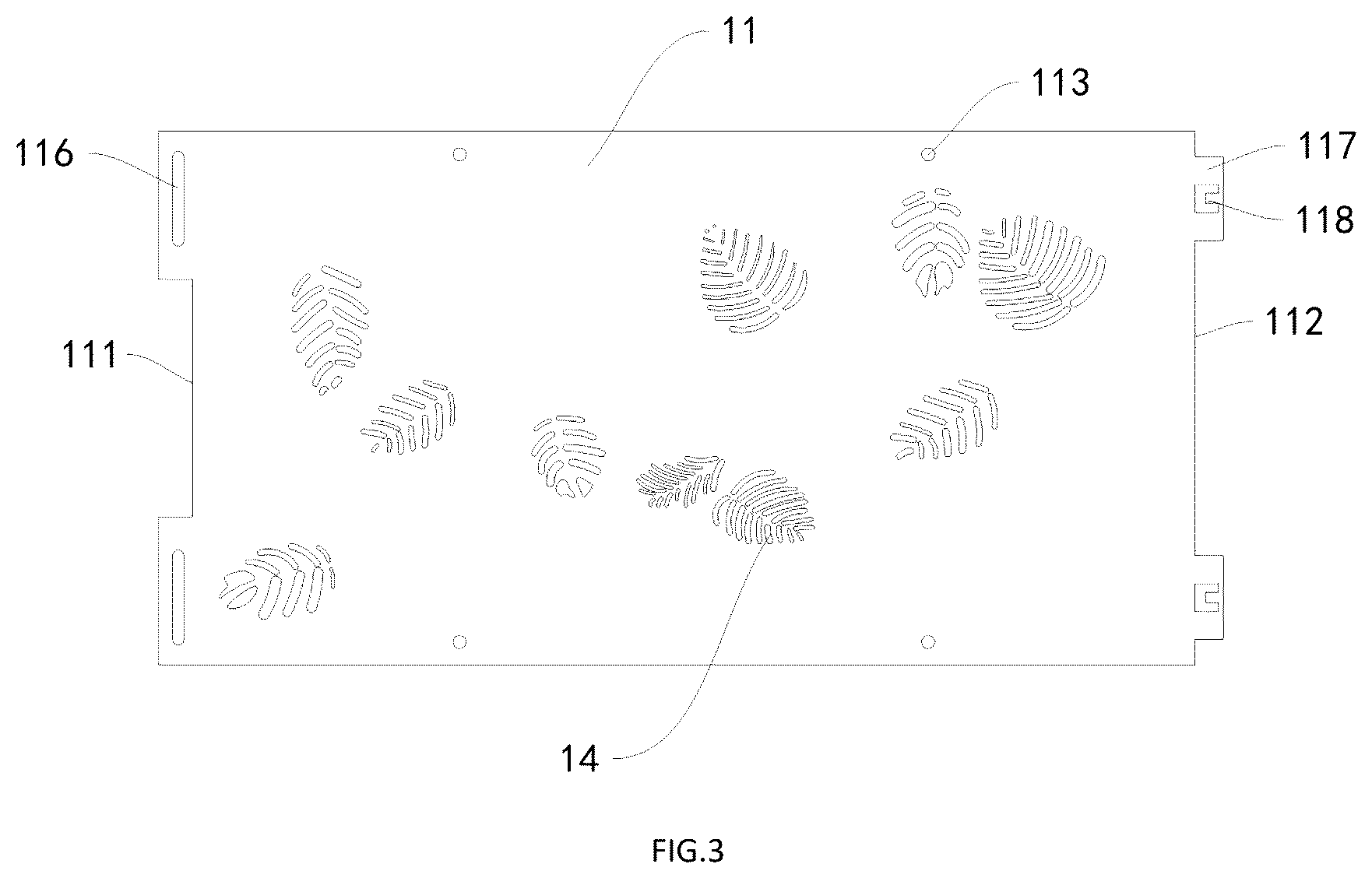 Patent US12492800 Figure 3 – Detachable and foldable assembled metal lamp shade