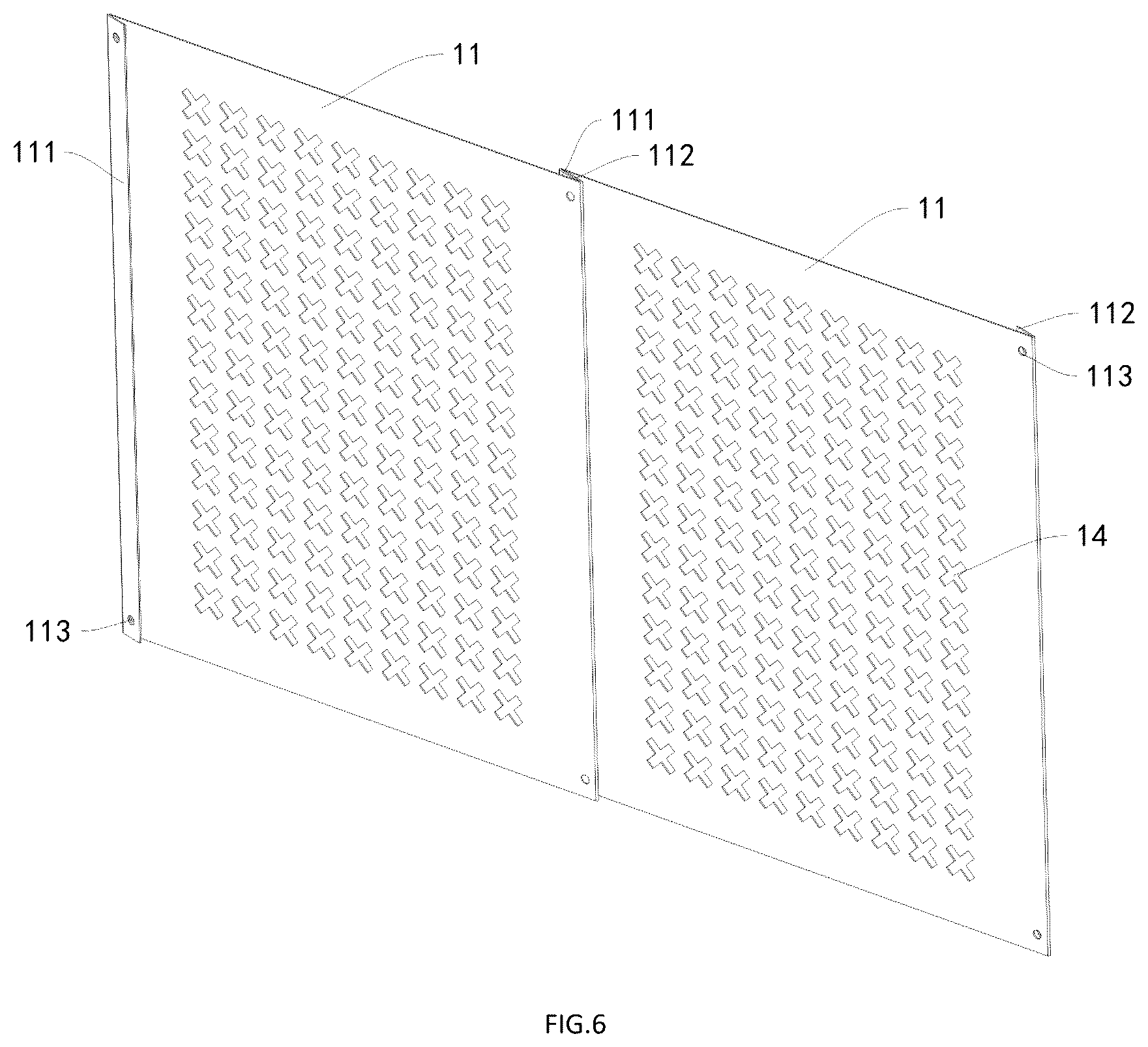Patent US12492800 Figure 6 – Detachable and foldable assembled metal lamp shade