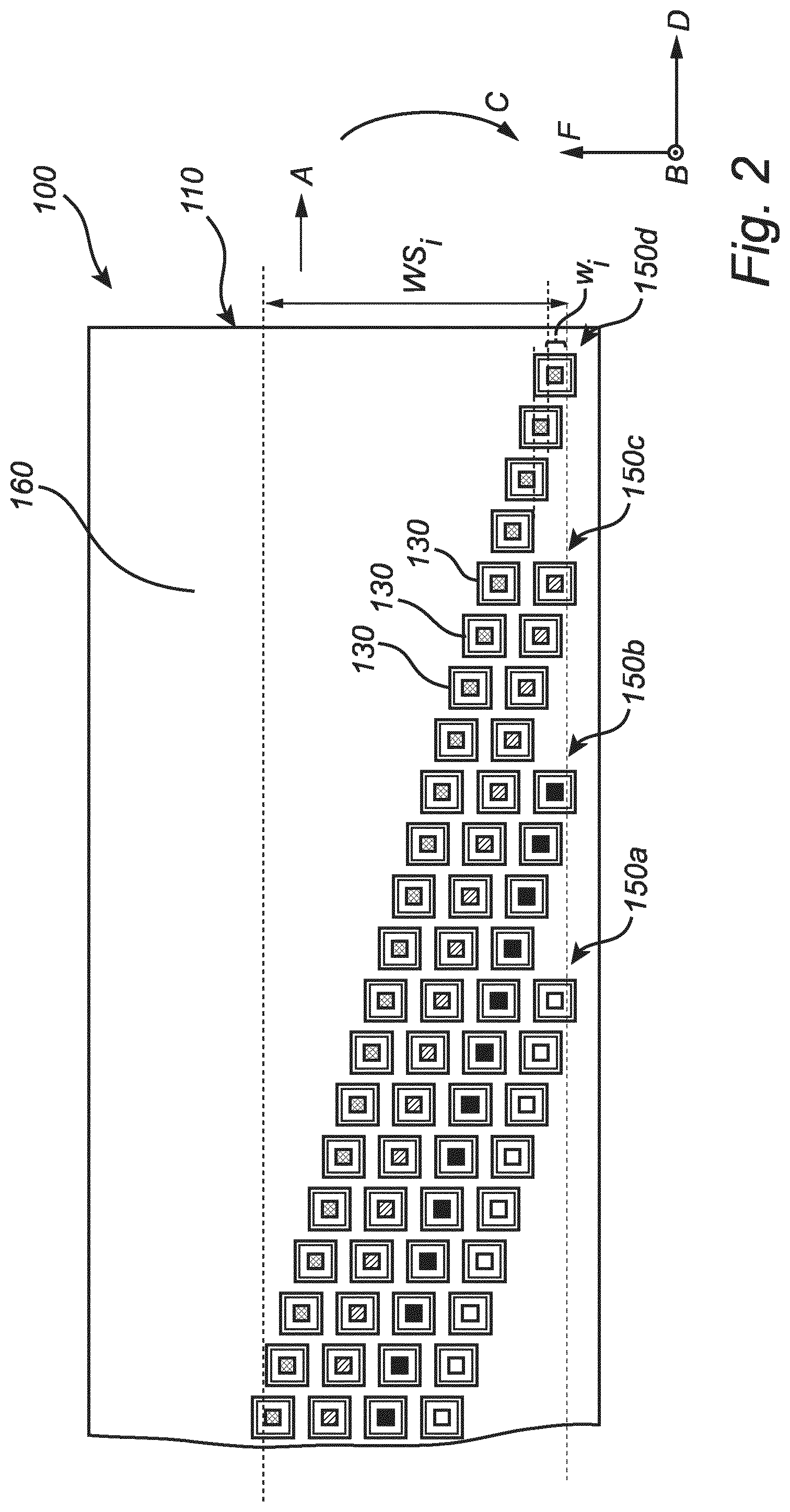 Patent US12492802 Figure 2 – Lighting arrangement for decorative lighting