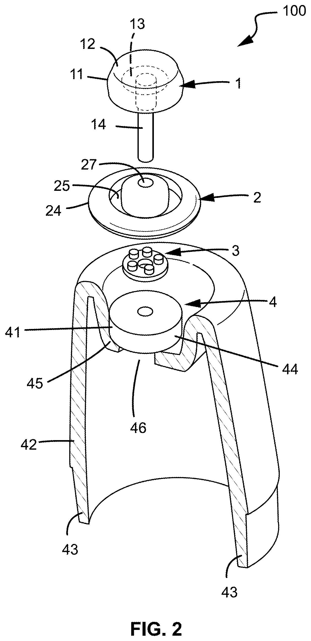 Patent US12492803 Figure 2 – Silicone lensing for aesthetic automotive trim lighting