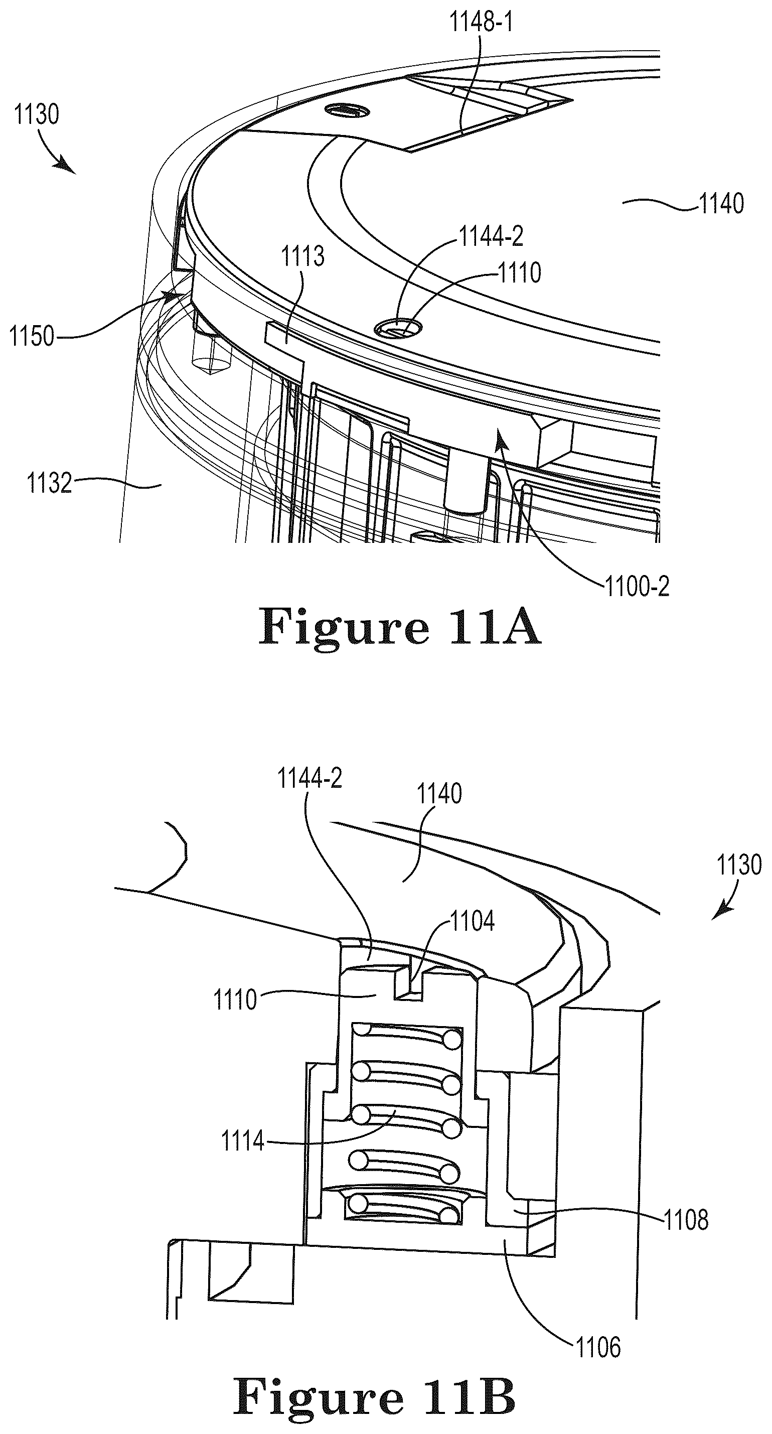 Patent US12492805 Figure 7 – Securing a light assembly of an airfield light