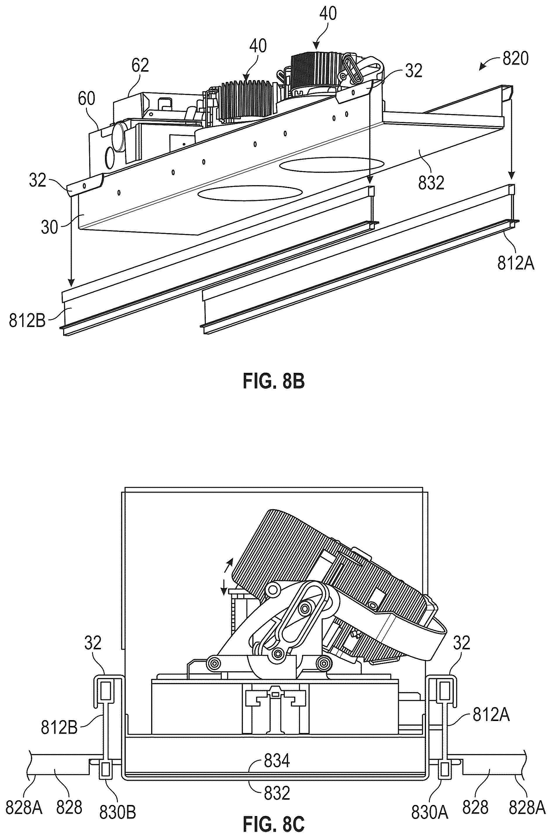 Patent US12492806 Figure 15 – Suspended ceiling system with a light fixture assembly