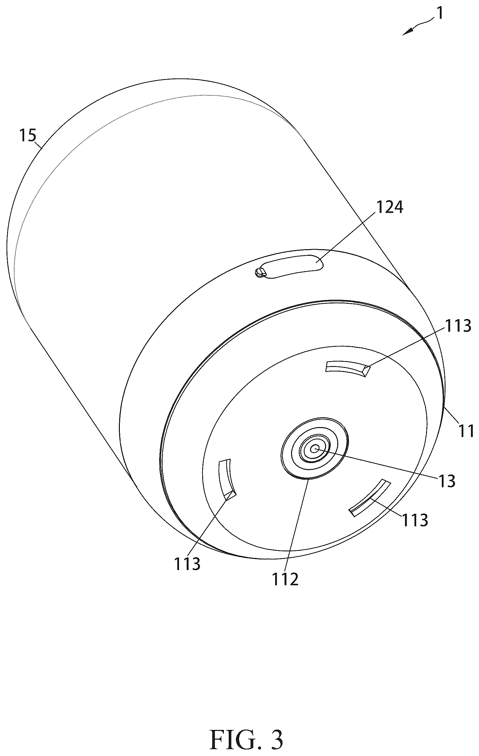 Patent US12492807 Figure 3 – Magnetic suction charging lamp bulb, a charging base for the lamp bulb, and a conversion lamp cap for the lamp bulb