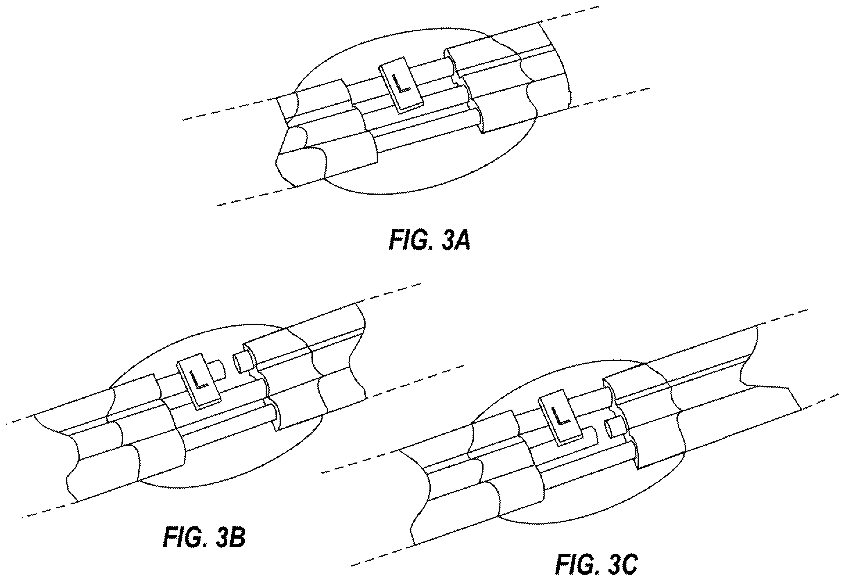 Patent US12492809 Figure 3 – LED light string with transparent and opaque coatings