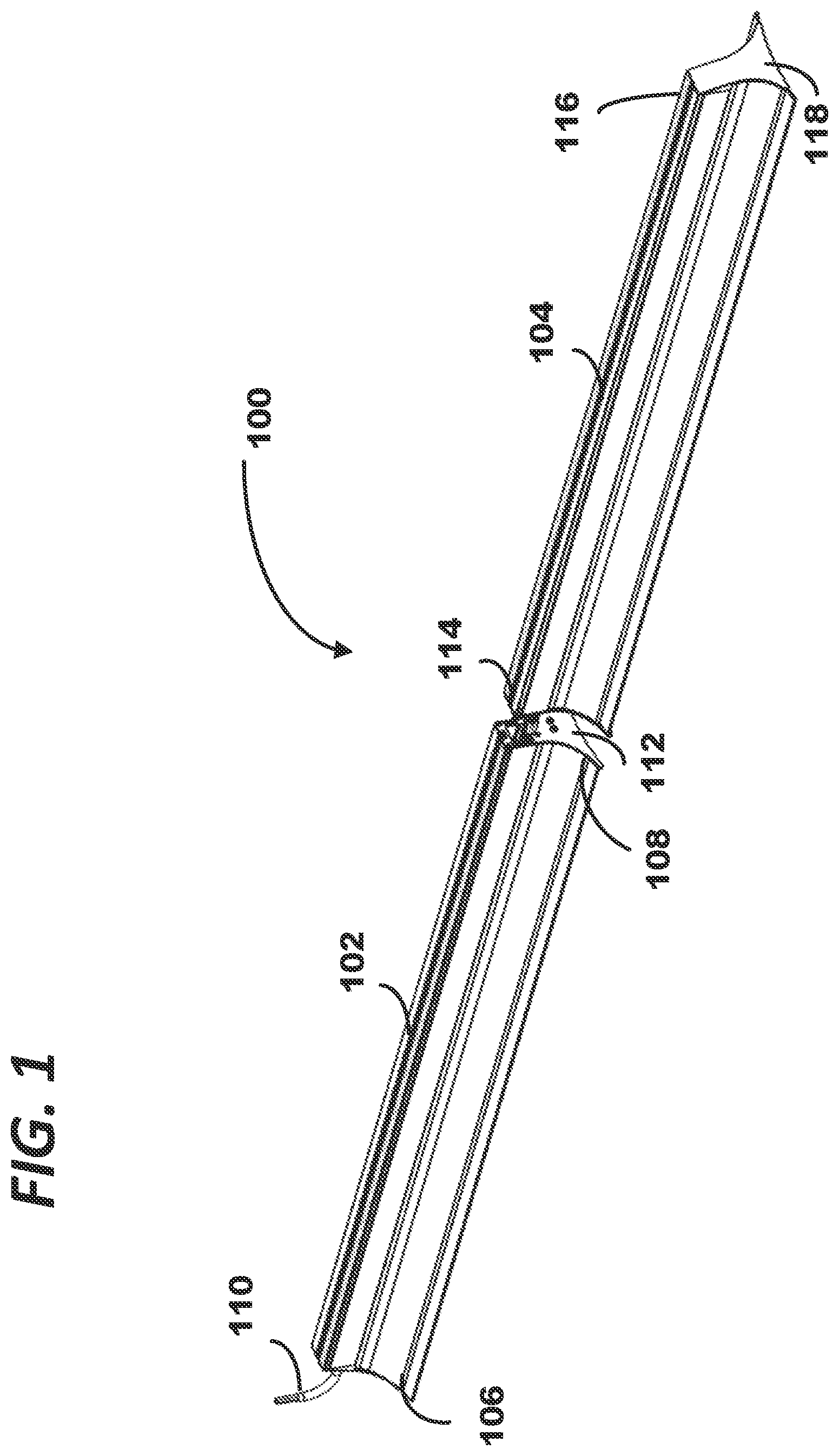Patent US12492810 Figure 1 – Continuous run lighting fixture