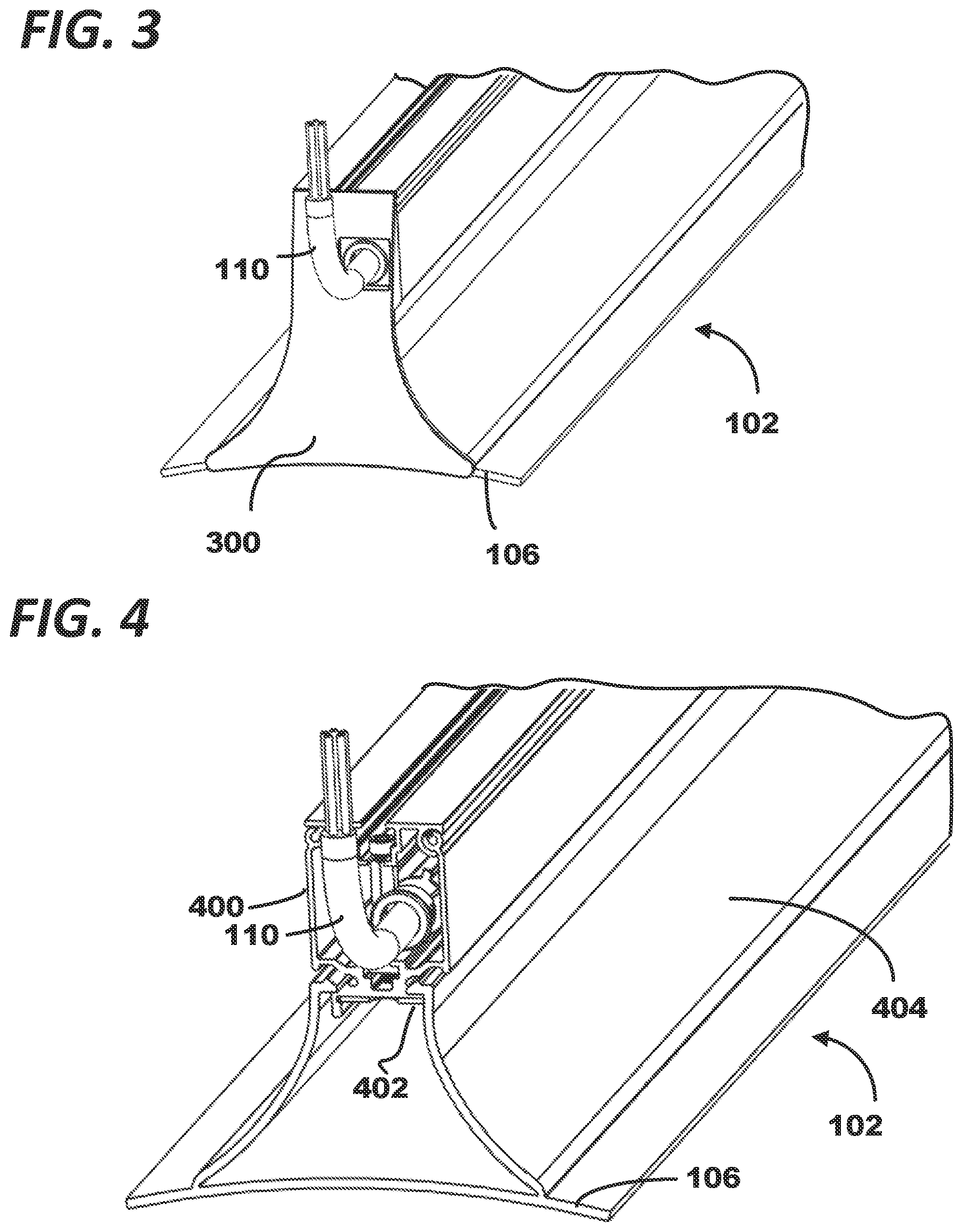 Patent US12492810 Figure 3 – Continuous run lighting fixture
