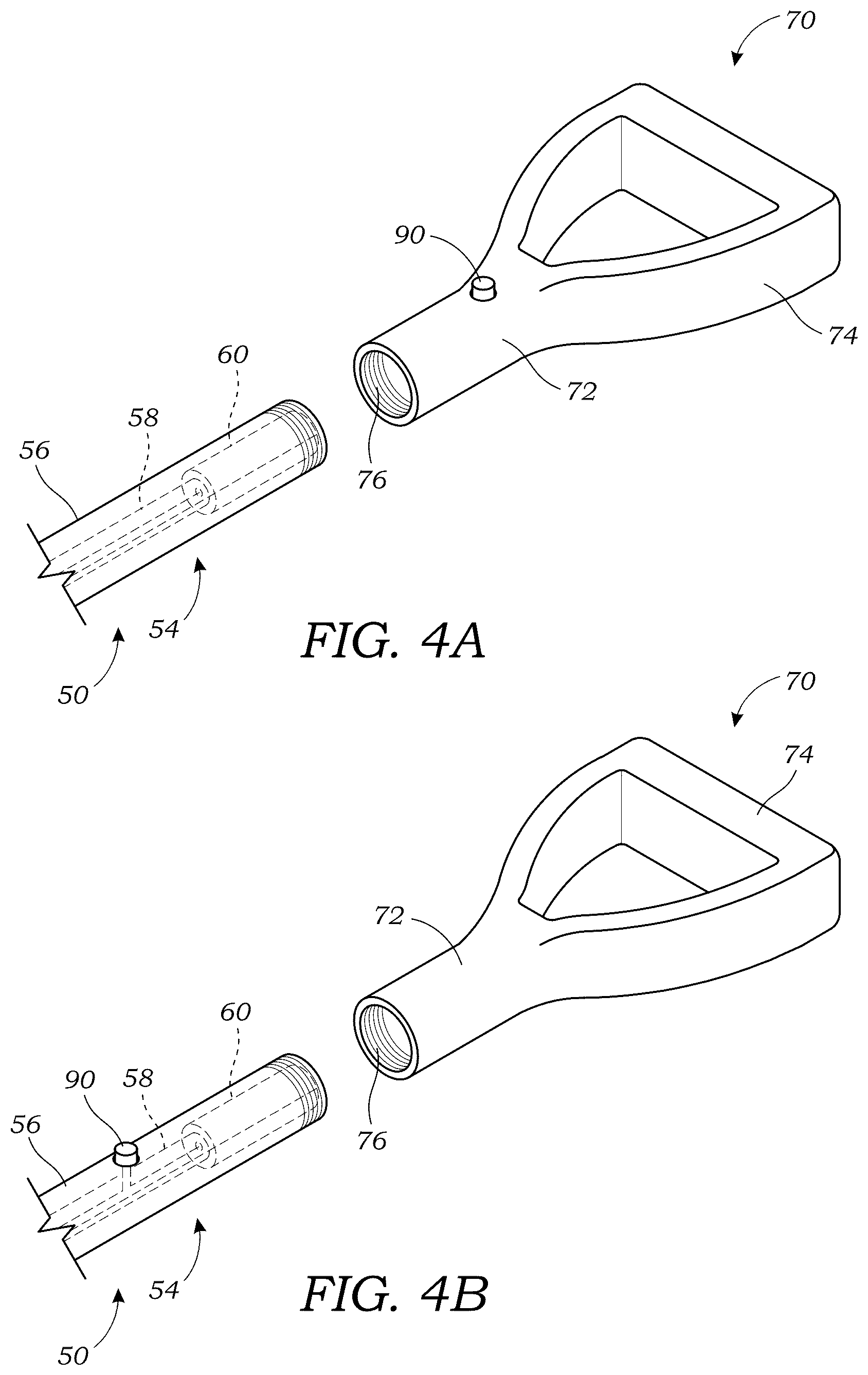 Patent US12492811 Figure 4 – Tool with integrated light