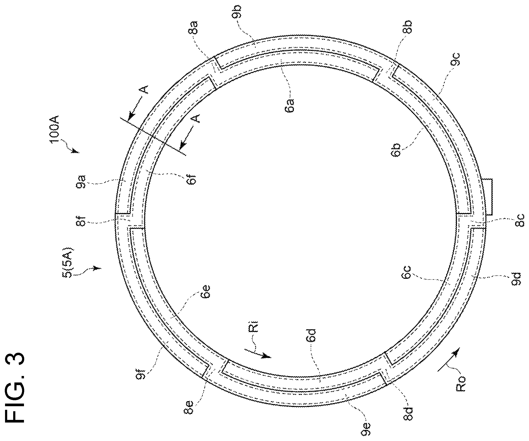 Patent US12492813 Figure 3 – Cooling channel structure and burner
