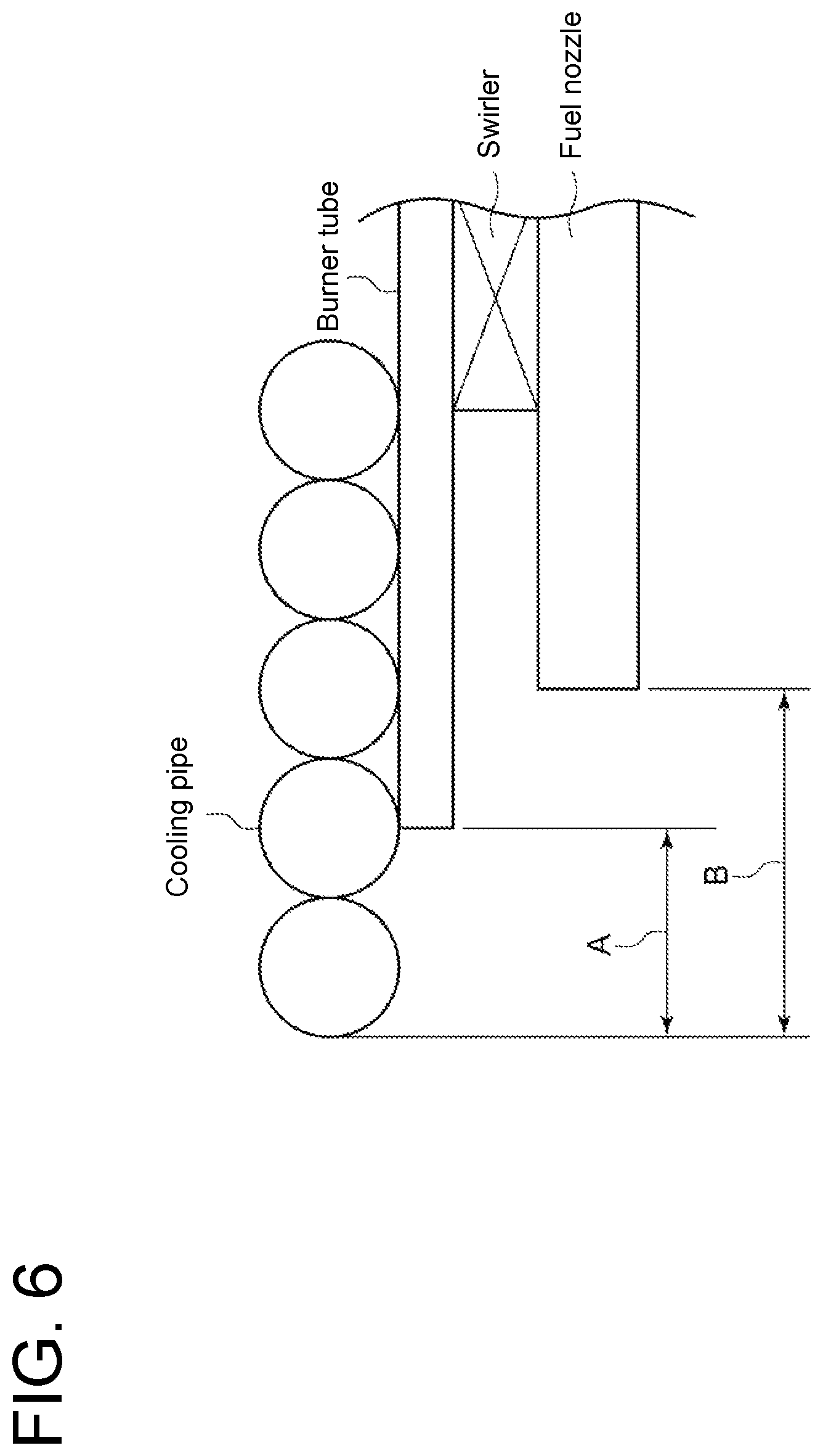 Patent US12492813 Figure 6 – Cooling channel structure and burner