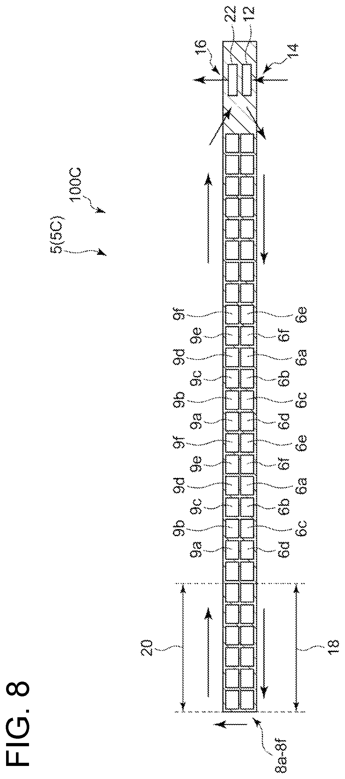 Patent US12492813 Figure 8 – Cooling channel structure and burner