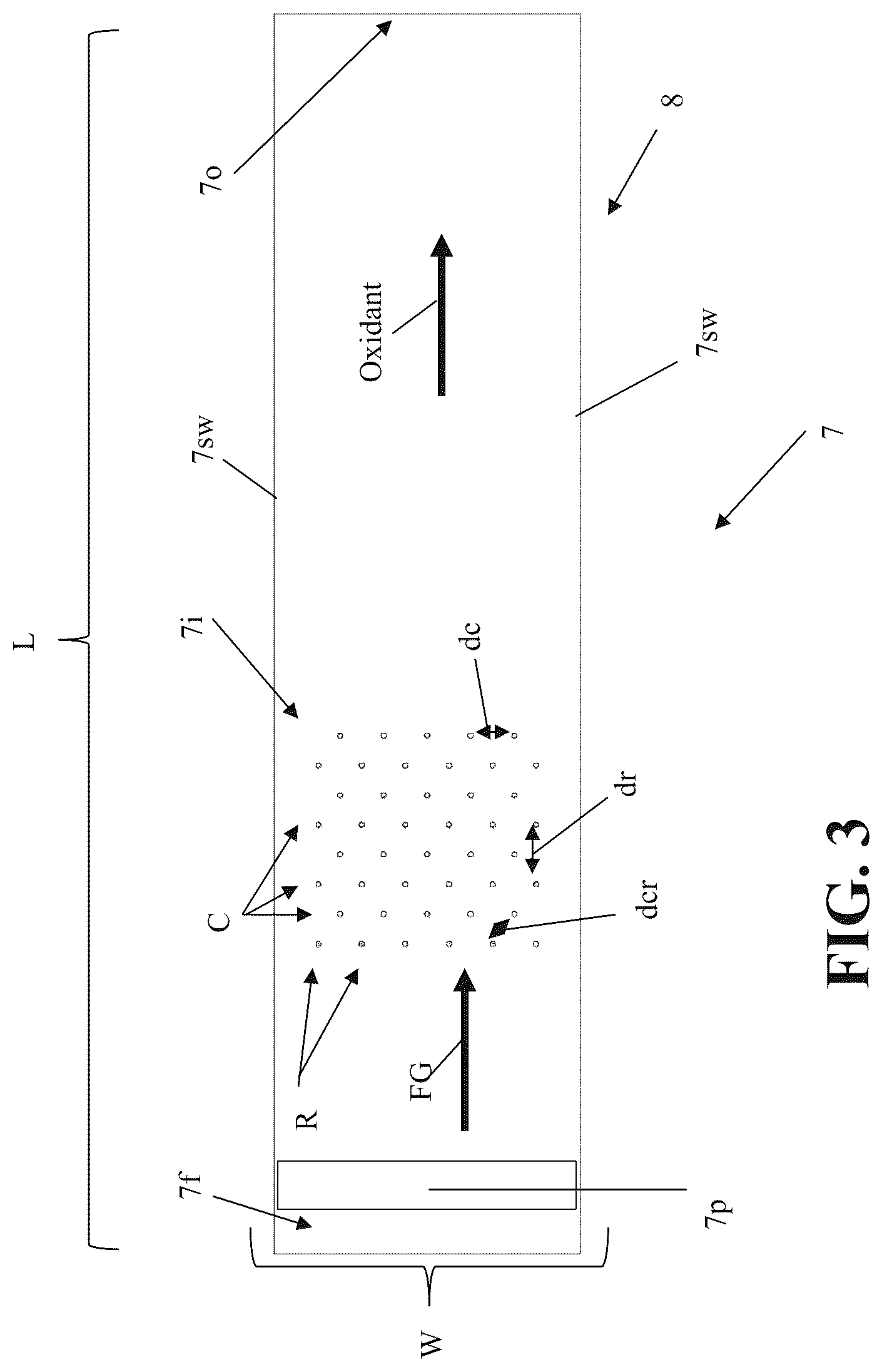 Patent US12492815 Figure 3 – Apparatus and process for oxidant formation