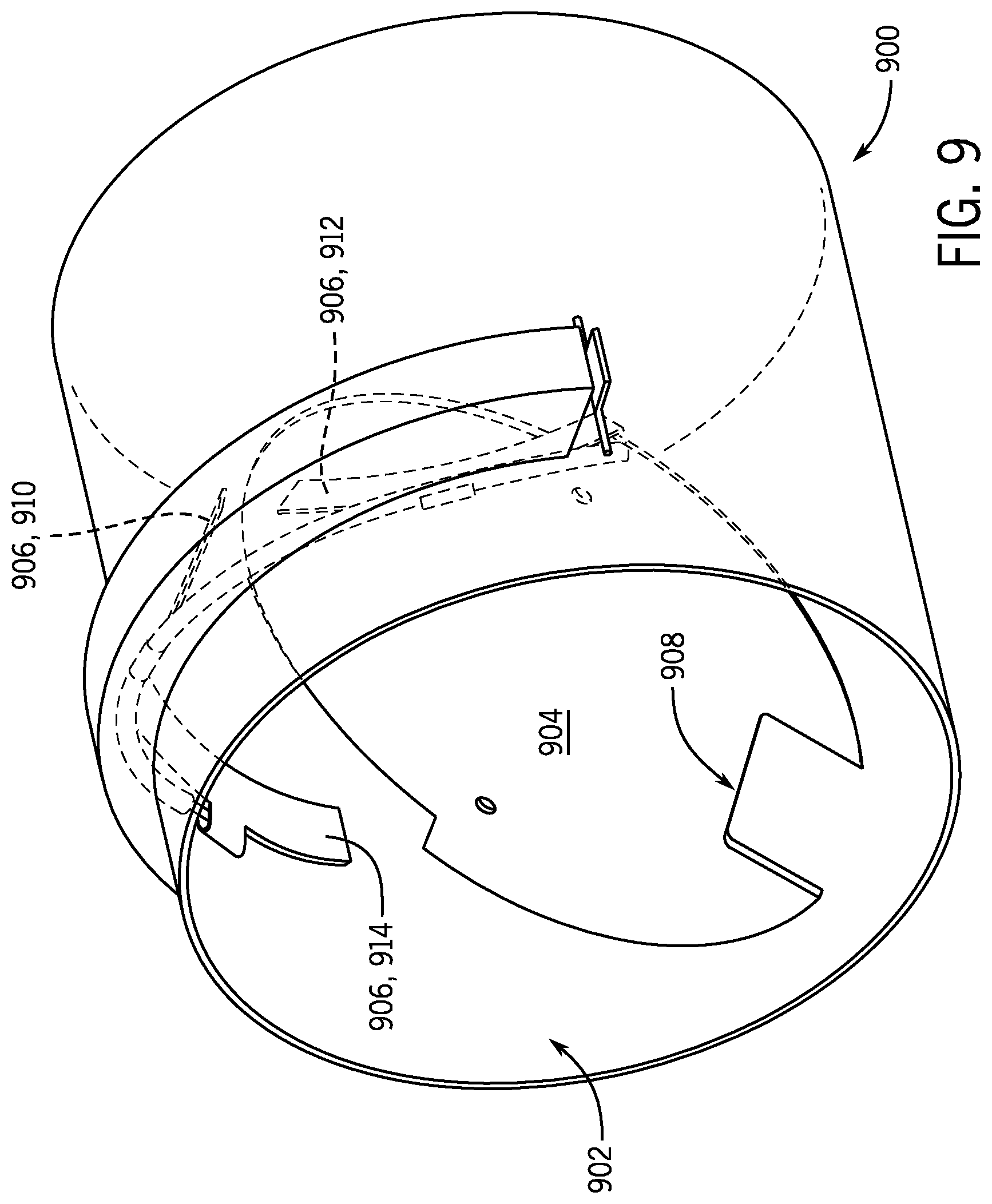 Patent US12492816 Figure 9 – High turndown combustion system and method