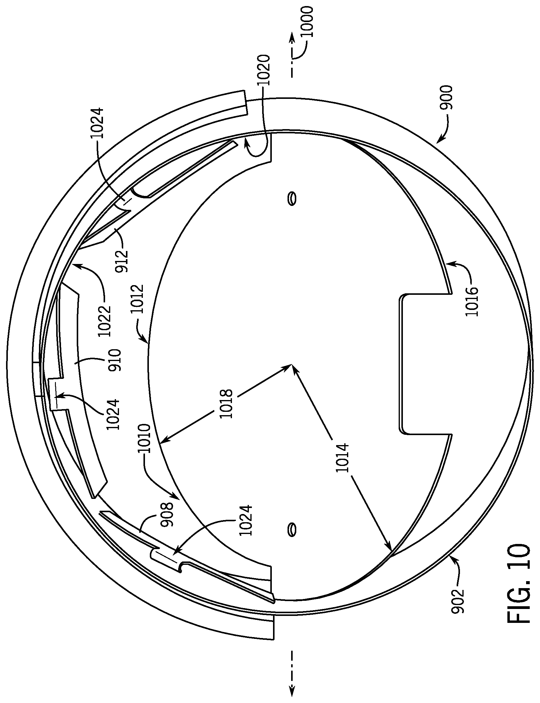 Patent US12492816 Figure 10 – High turndown combustion system and method