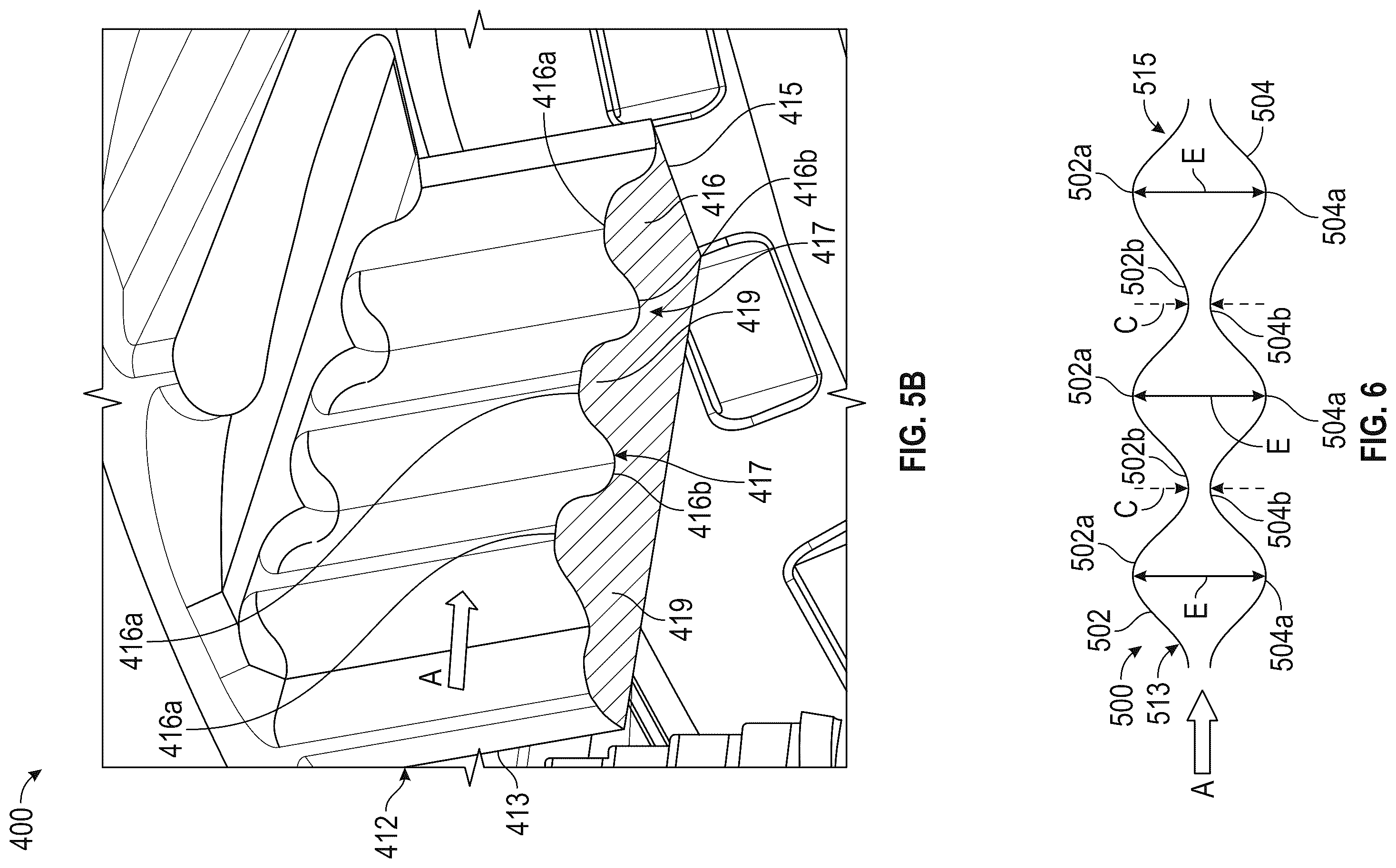 Patent US12492820 Figure 6 – Mixer vanes