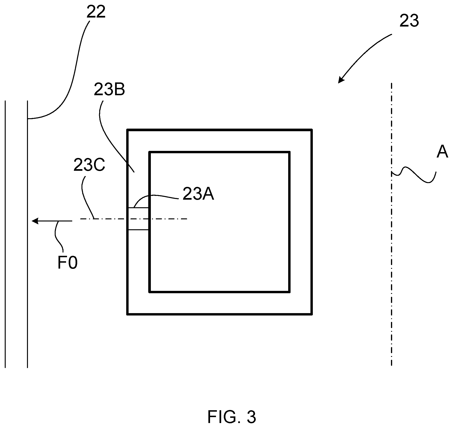 Patent US12492822 Figure 3 – Patio heater with reflective fins