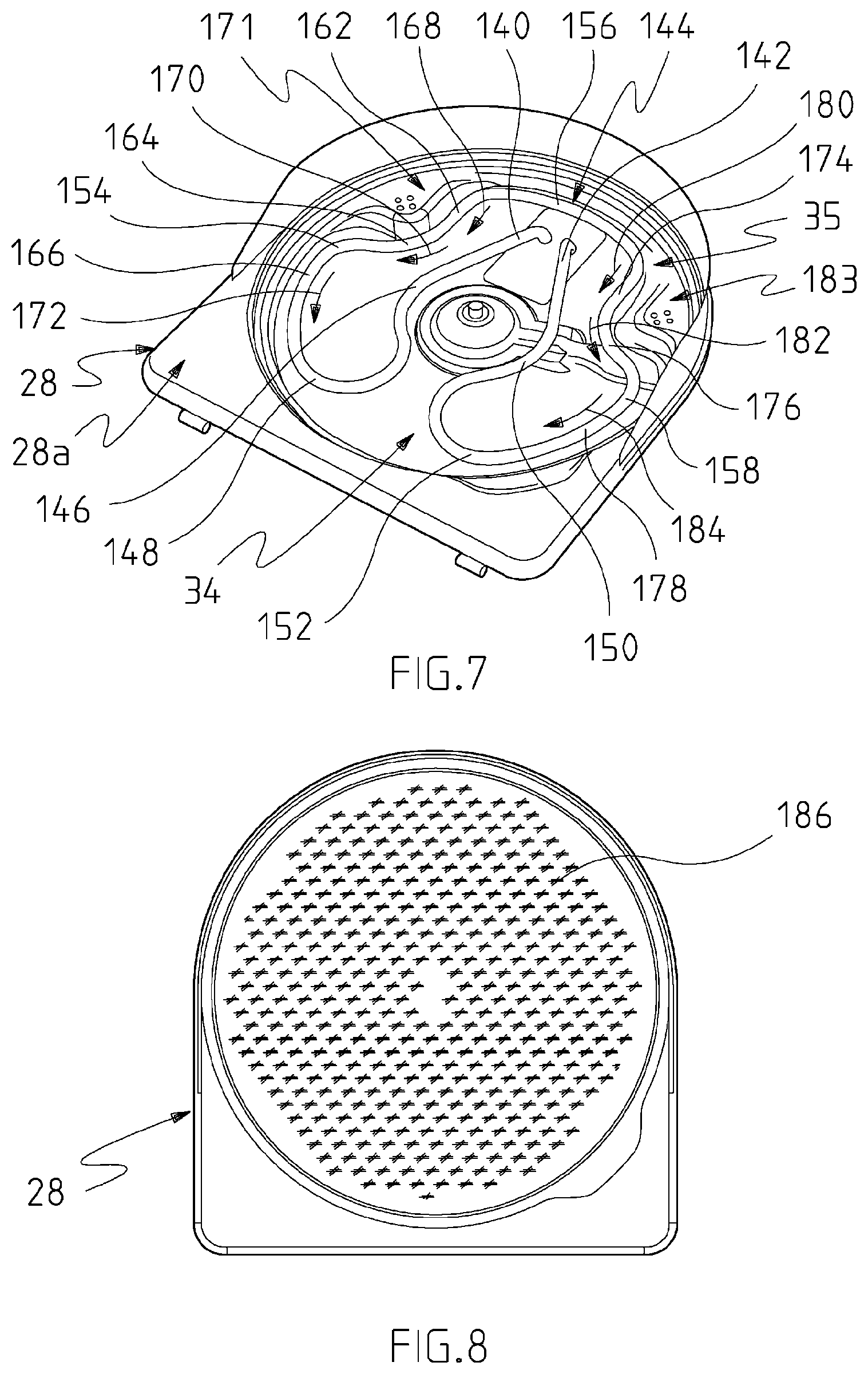 Patent US12492823 Figure 4 – Cooking appliance