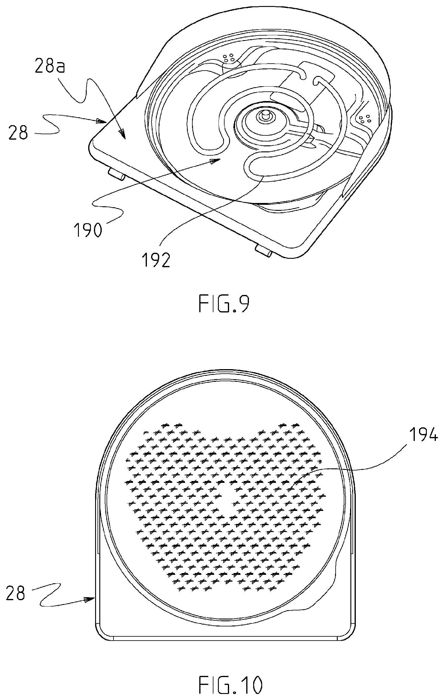 Patent US12492823 Figure 5 – Cooking appliance