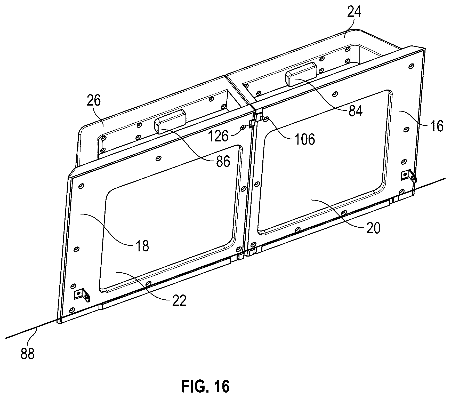 Patent US12492824 Figure 15 – Dual door oven