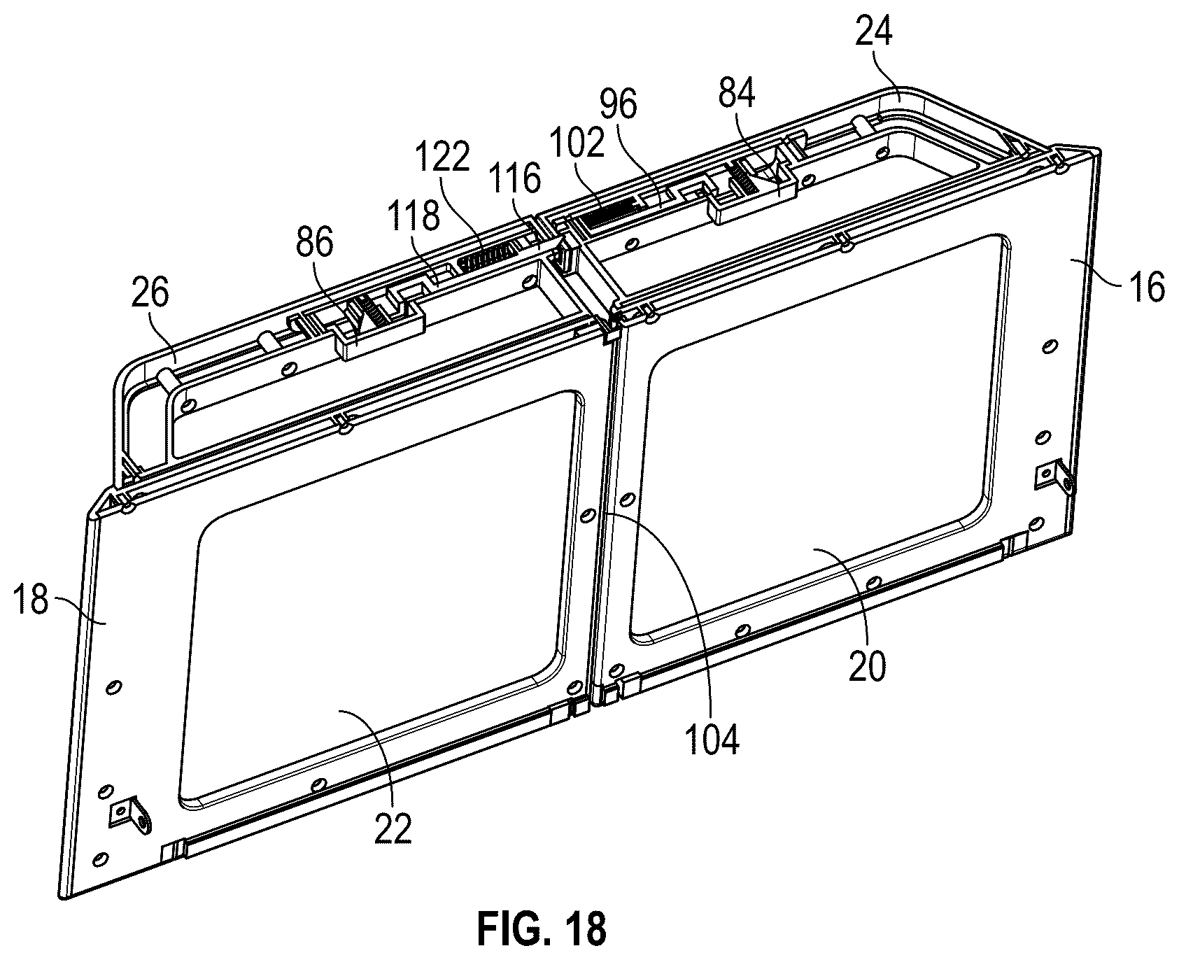 Patent US12492824 Figure 17 – Dual door oven