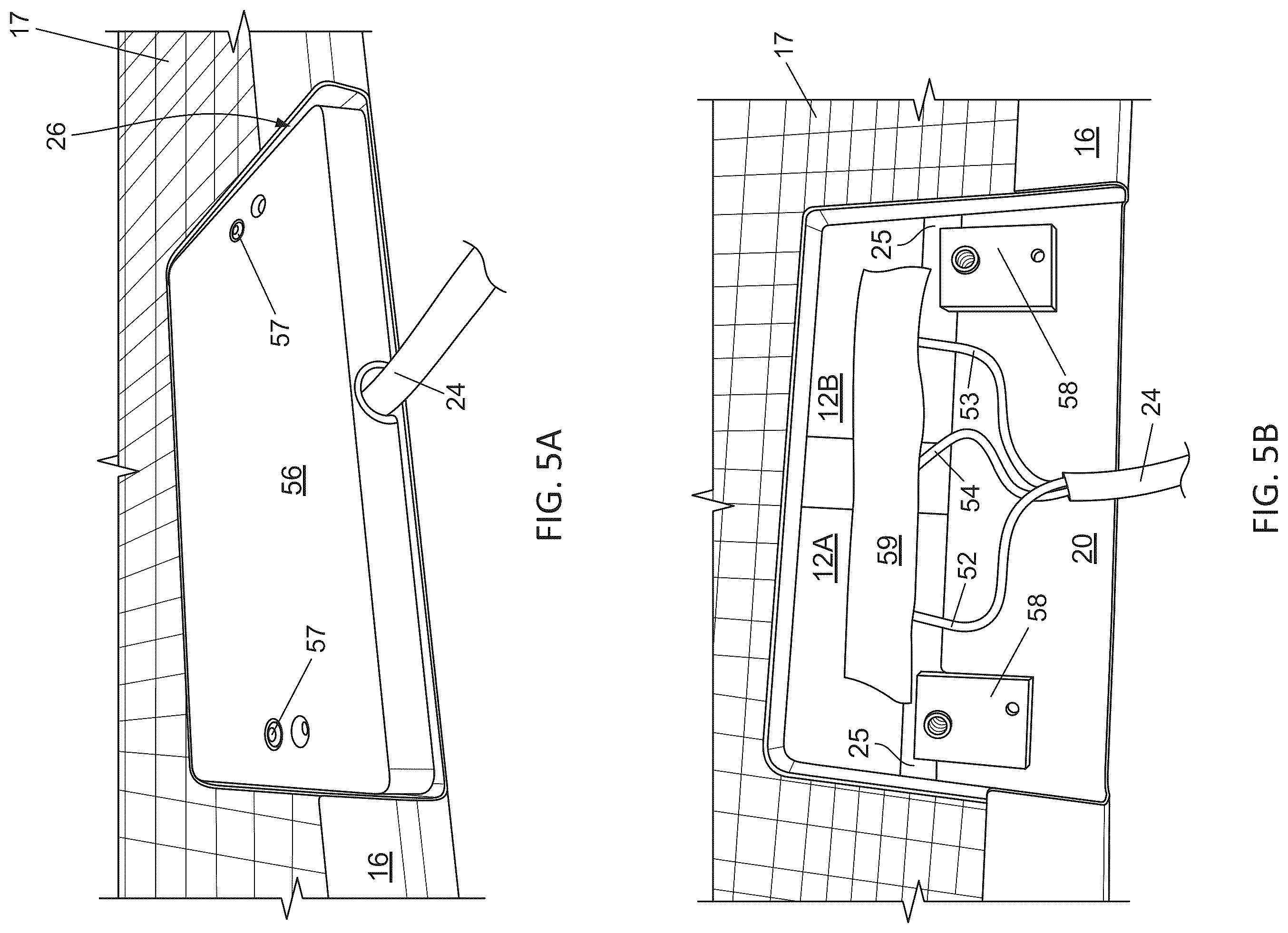Patent US12492825 Figure 4 – Plasterboard lookalike building panel radiant heater