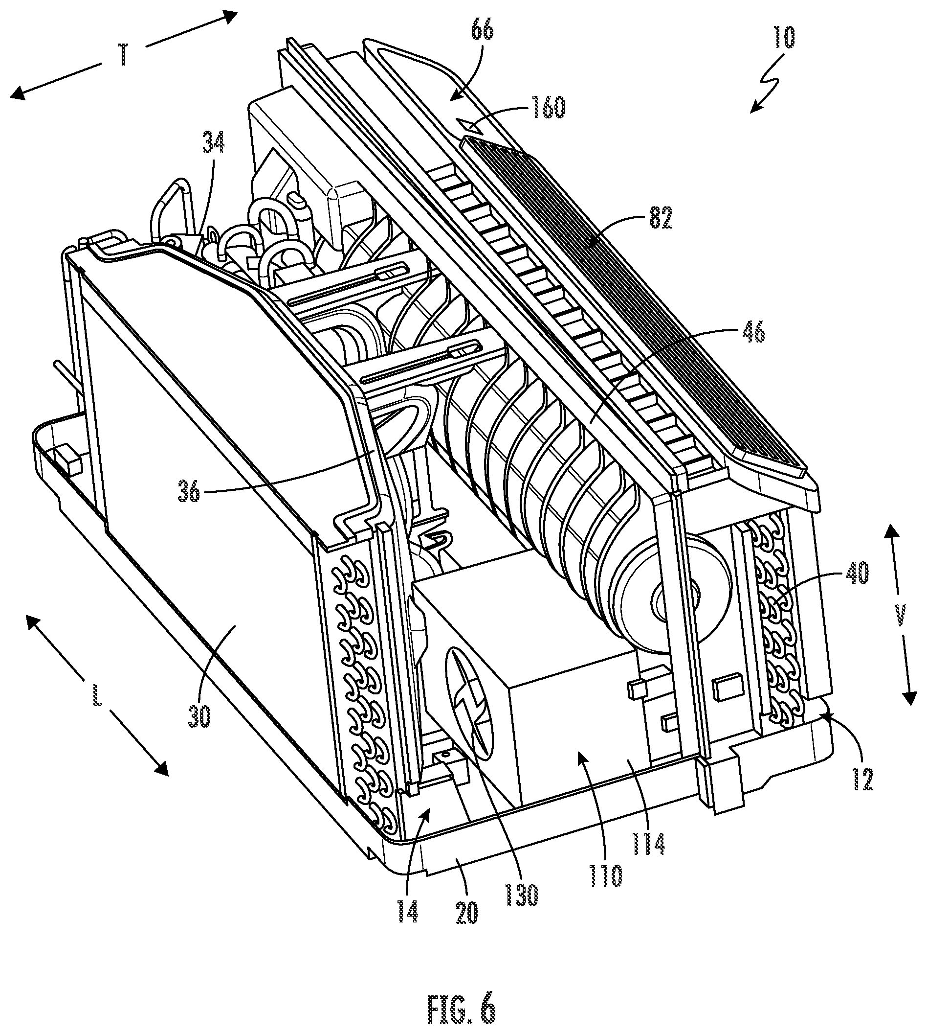 Patent US12492827 Figure 6 – Energy recovery in a make-up air module of an air conditioner appliance
