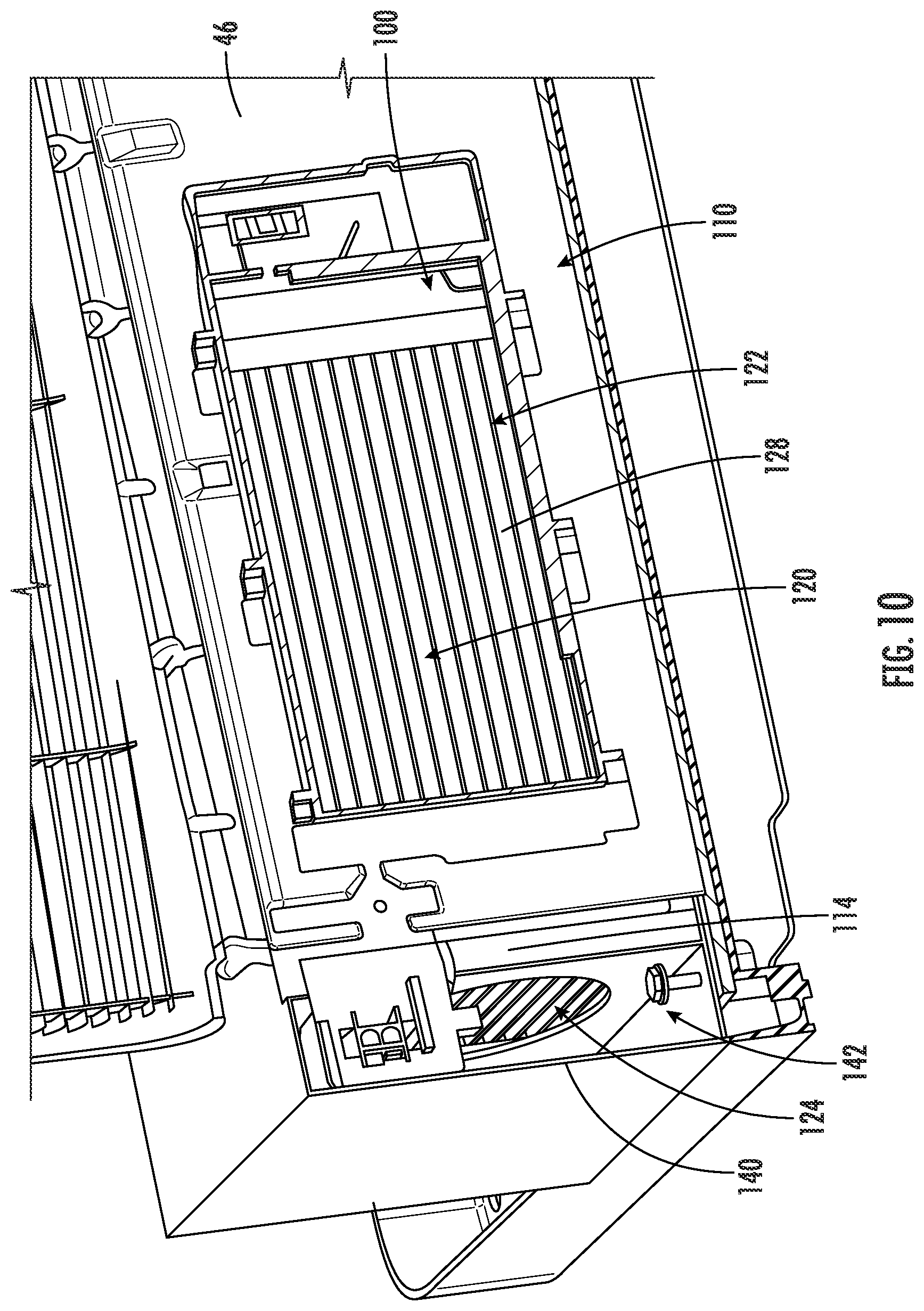 Patent US12492827 Figure 9 – Energy recovery in a make-up air module of an air conditioner appliance