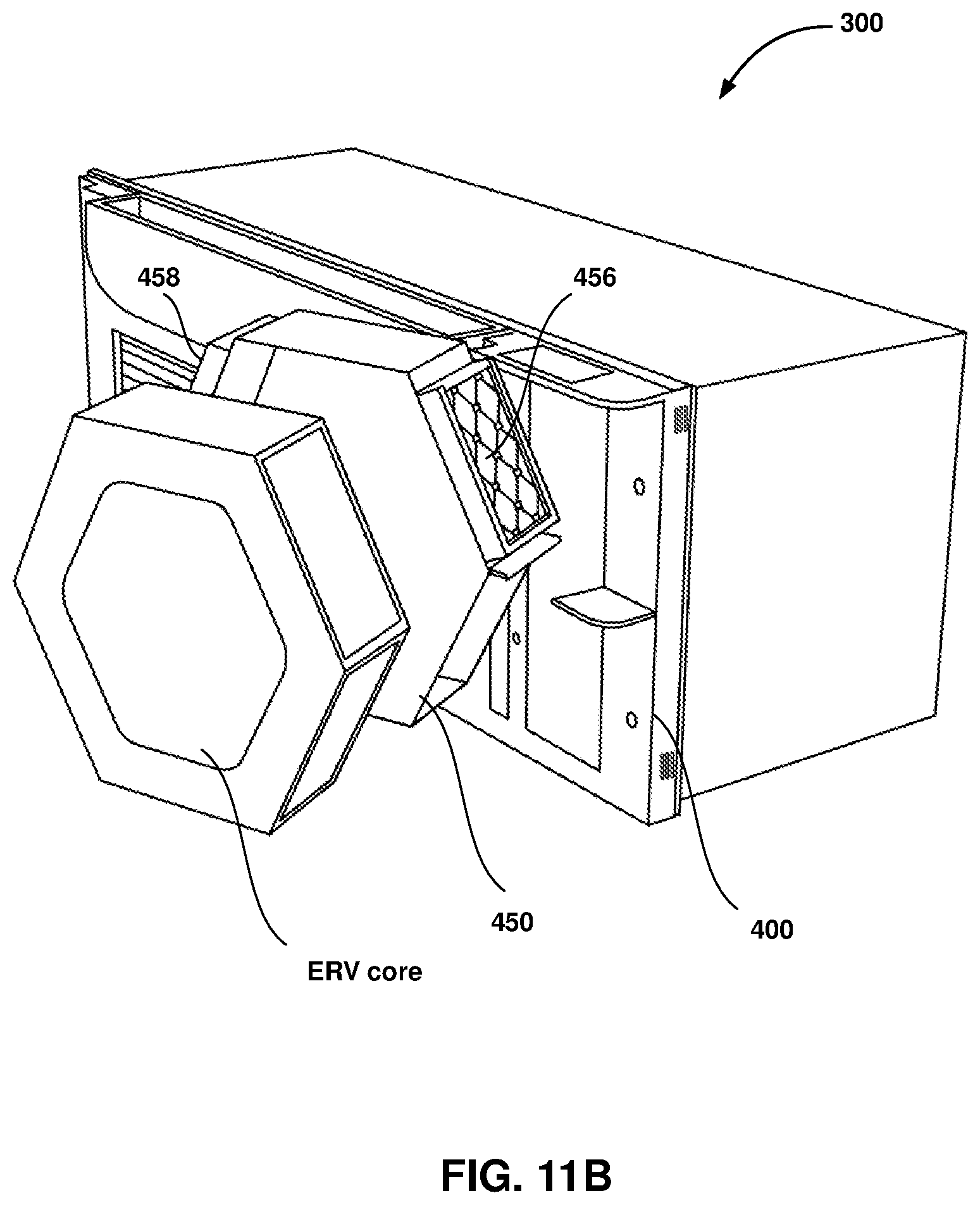 Patent US12492828 Figure 16 – Compact, leakless, and power-efficient packaged terminal air conditioner (PTAC) with an evaporating element for the meltwater