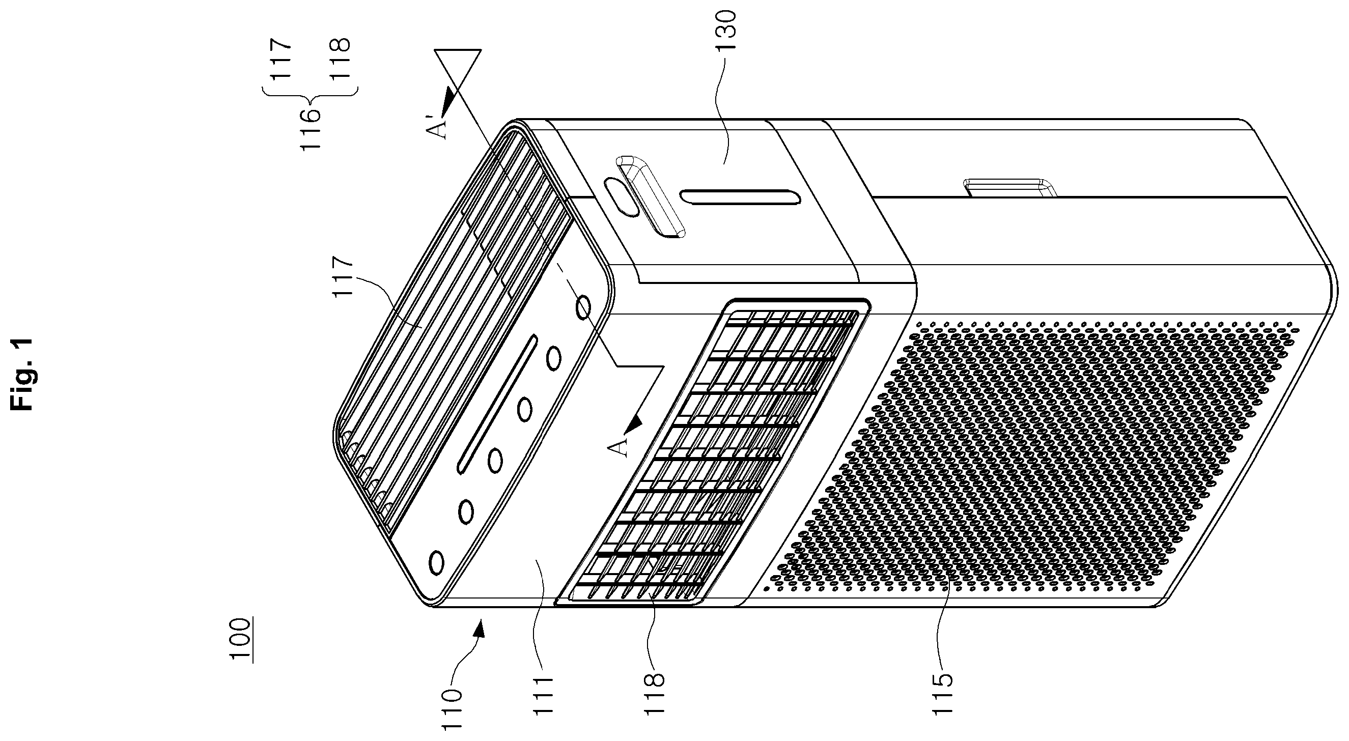 Patent US12492830 — Humidifier — Figure 1