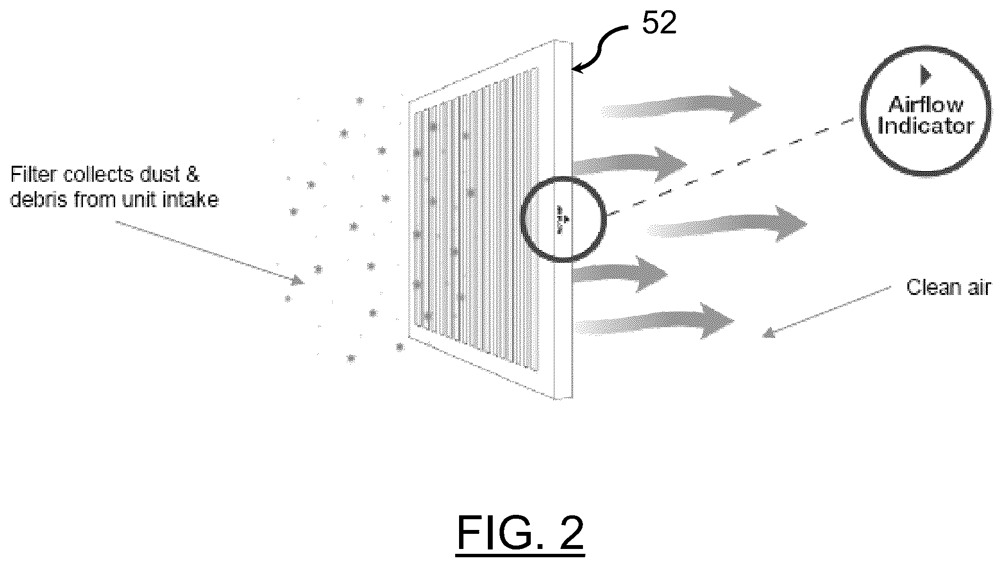 Patent US12492831 Figure 2 – Pocketed air filters and method for determining performance of an air filter in heating, ventilation, and air conditioning (HVAC) systems