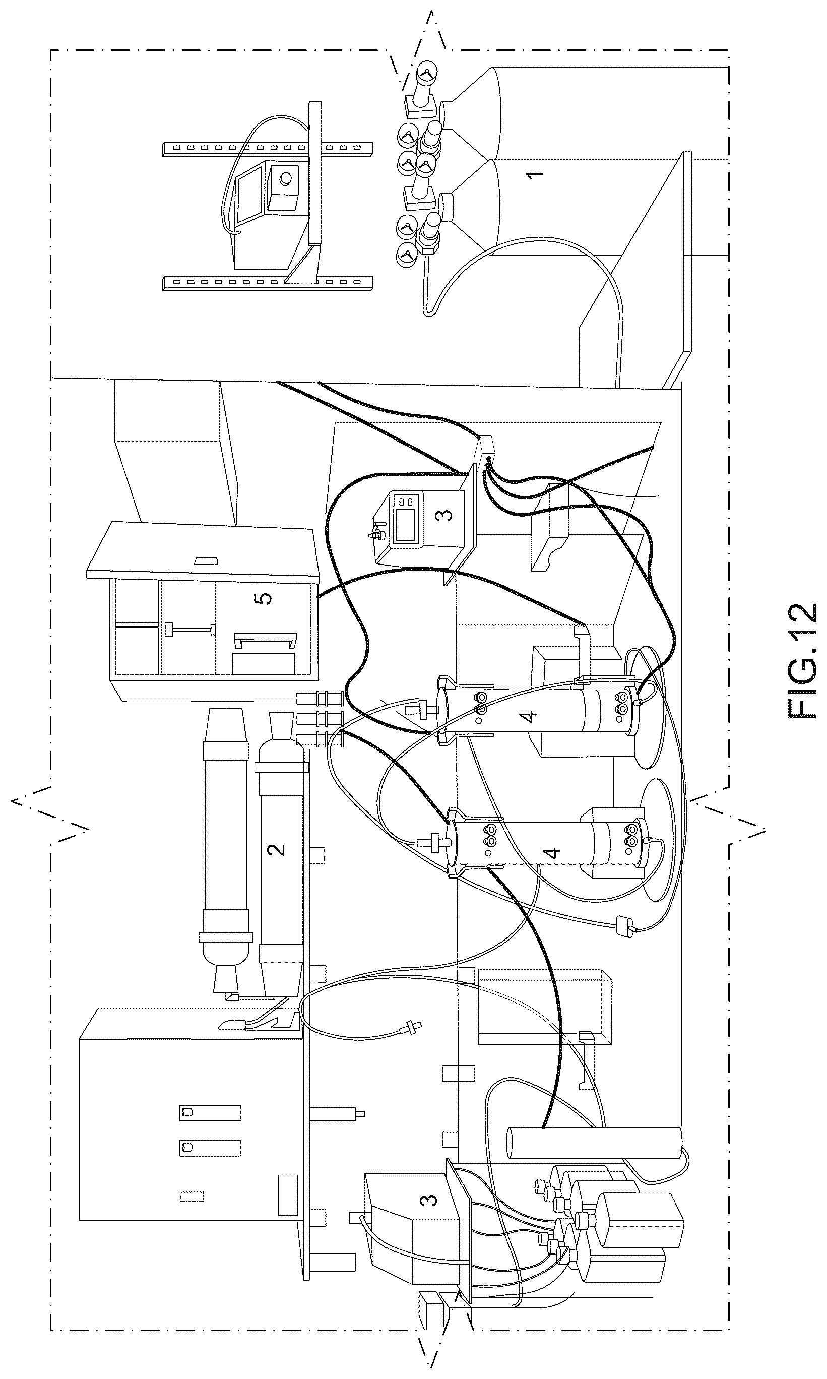 Patent US12492832 Figure 14 – Method and apparatus for purifying air from biological agents and volatile organic compounds