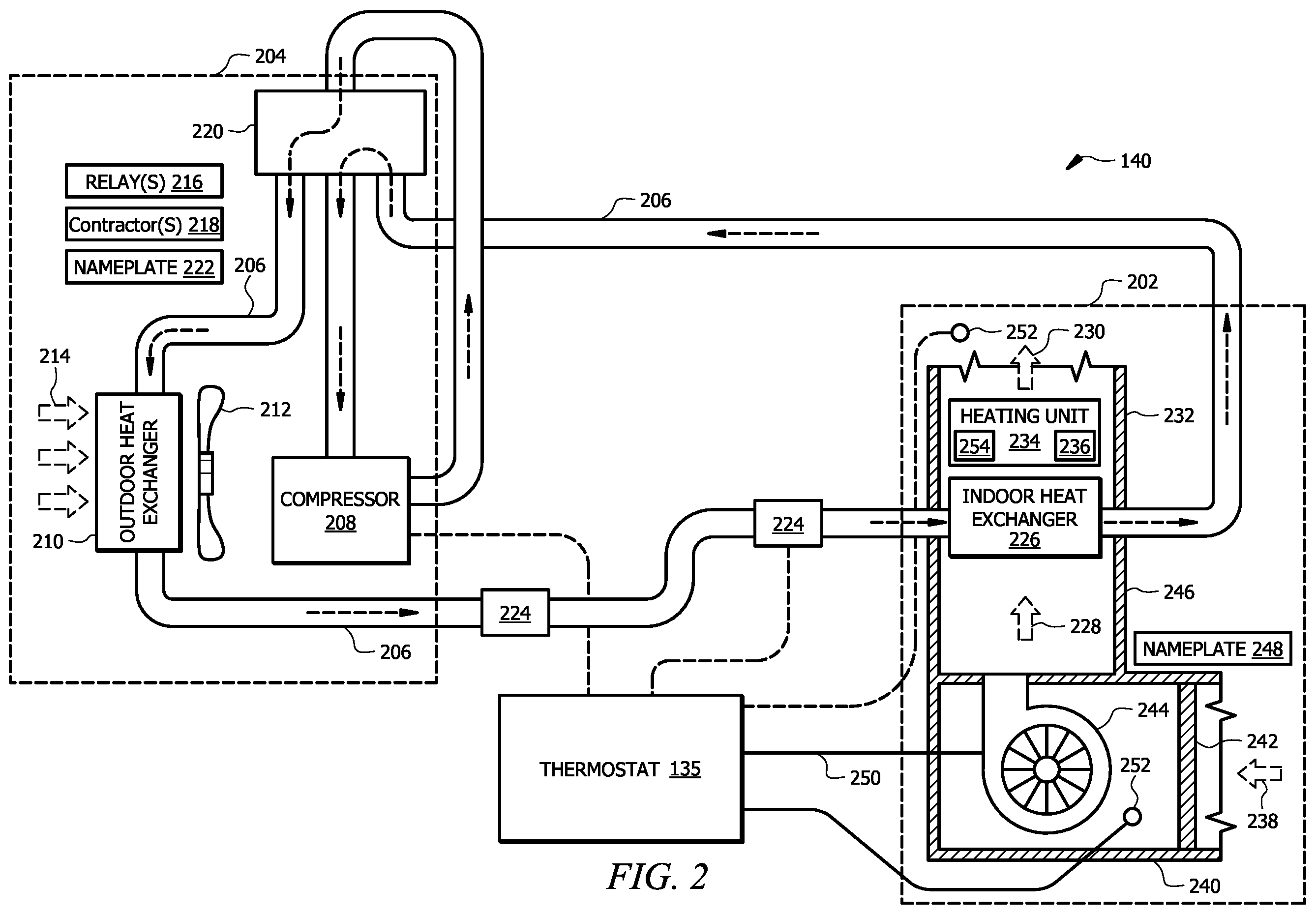 Patent US12492835 Figure 2 – Diagnostics of outdoor unit of HVAC system based on sound signatures