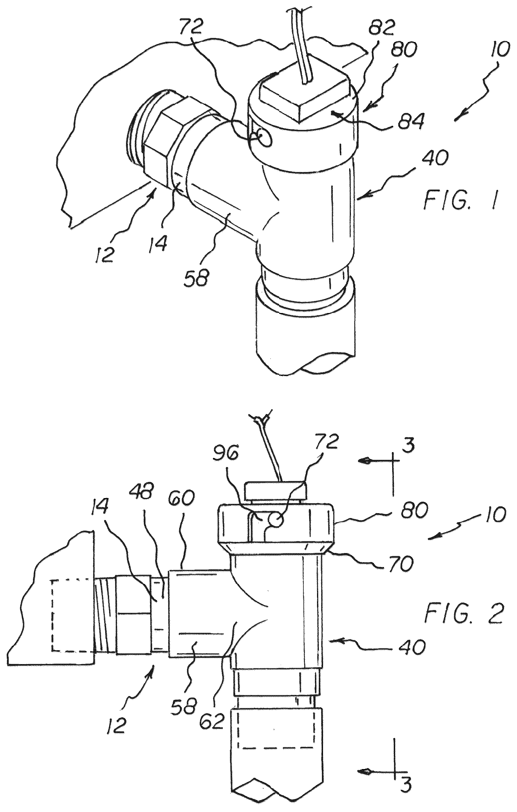 Patent US12492840 — Air conditioner shutoff switch and flush system — Figure 1
