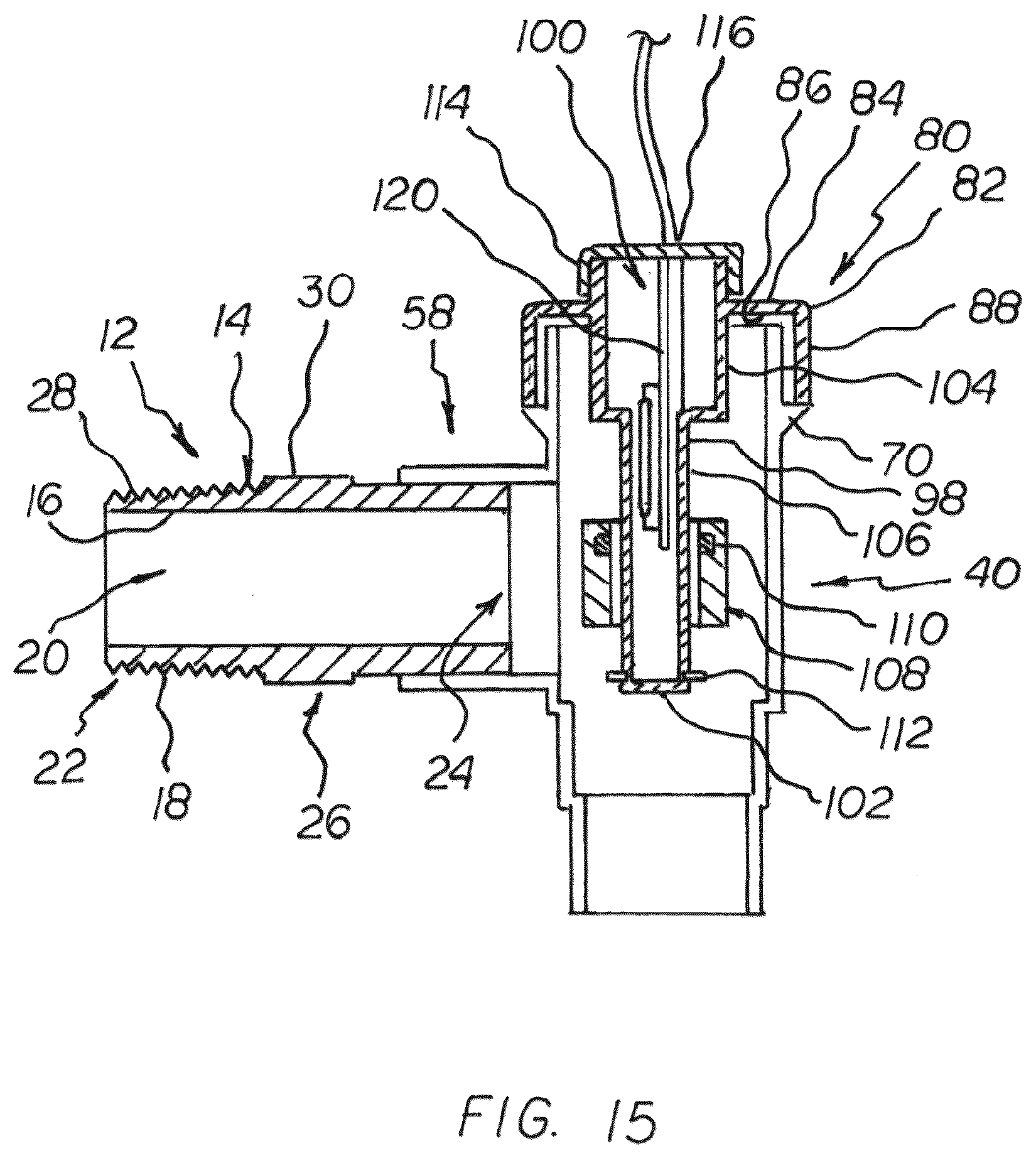 Patent US12492840 Figure 8 – Air conditioner shutoff switch and flush system