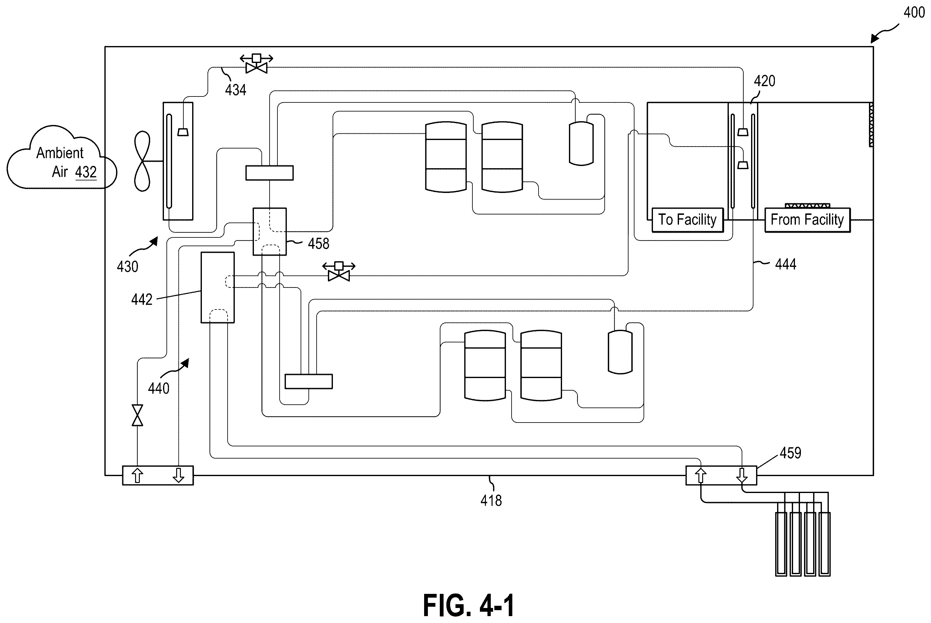 Patent US12492841 Figure 8 – Dual source heat pump system