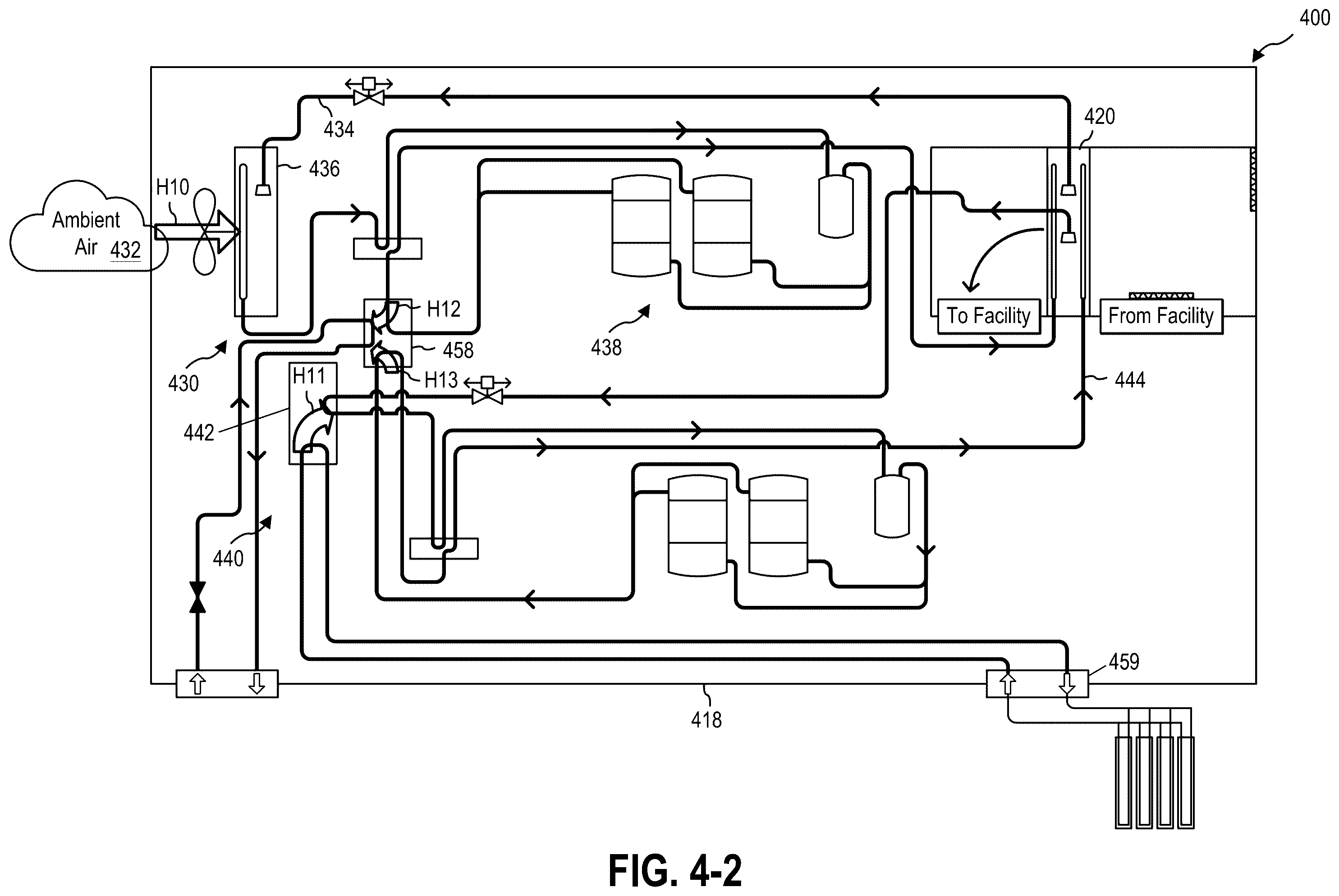Patent US12492841 Figure 9 – Dual source heat pump system