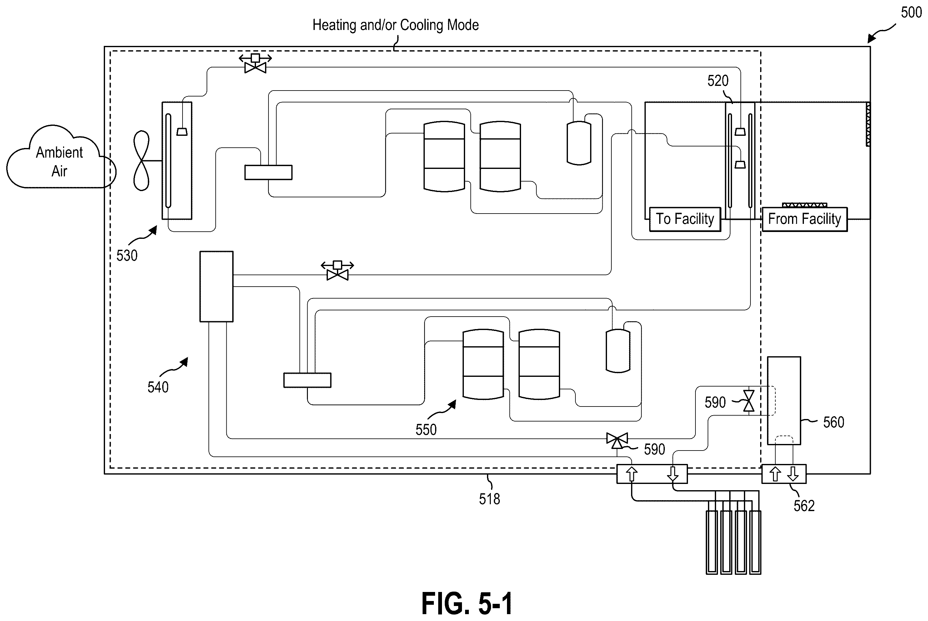 Patent US12492841 Figure 10 – Dual source heat pump system