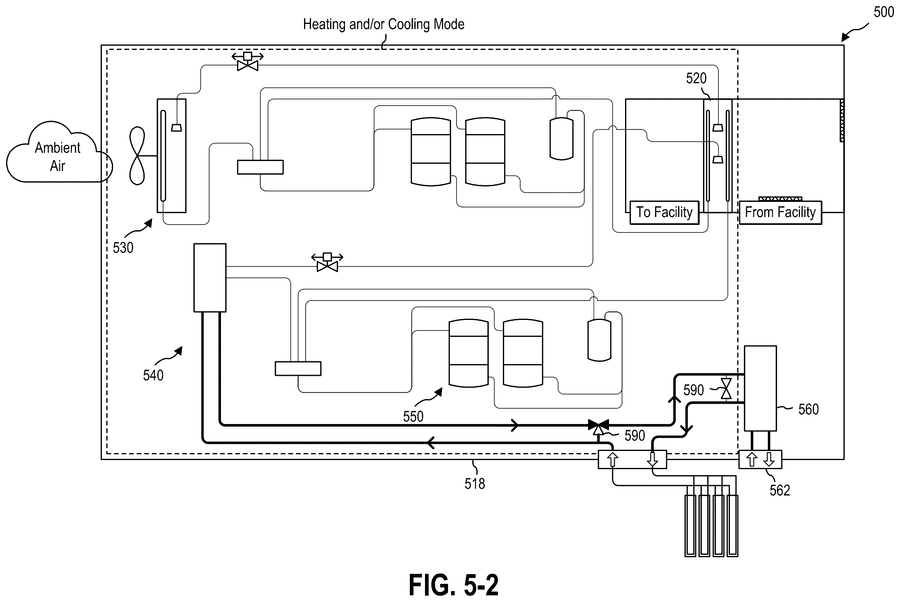 Patent US12492841 Figure 11 – Dual source heat pump system