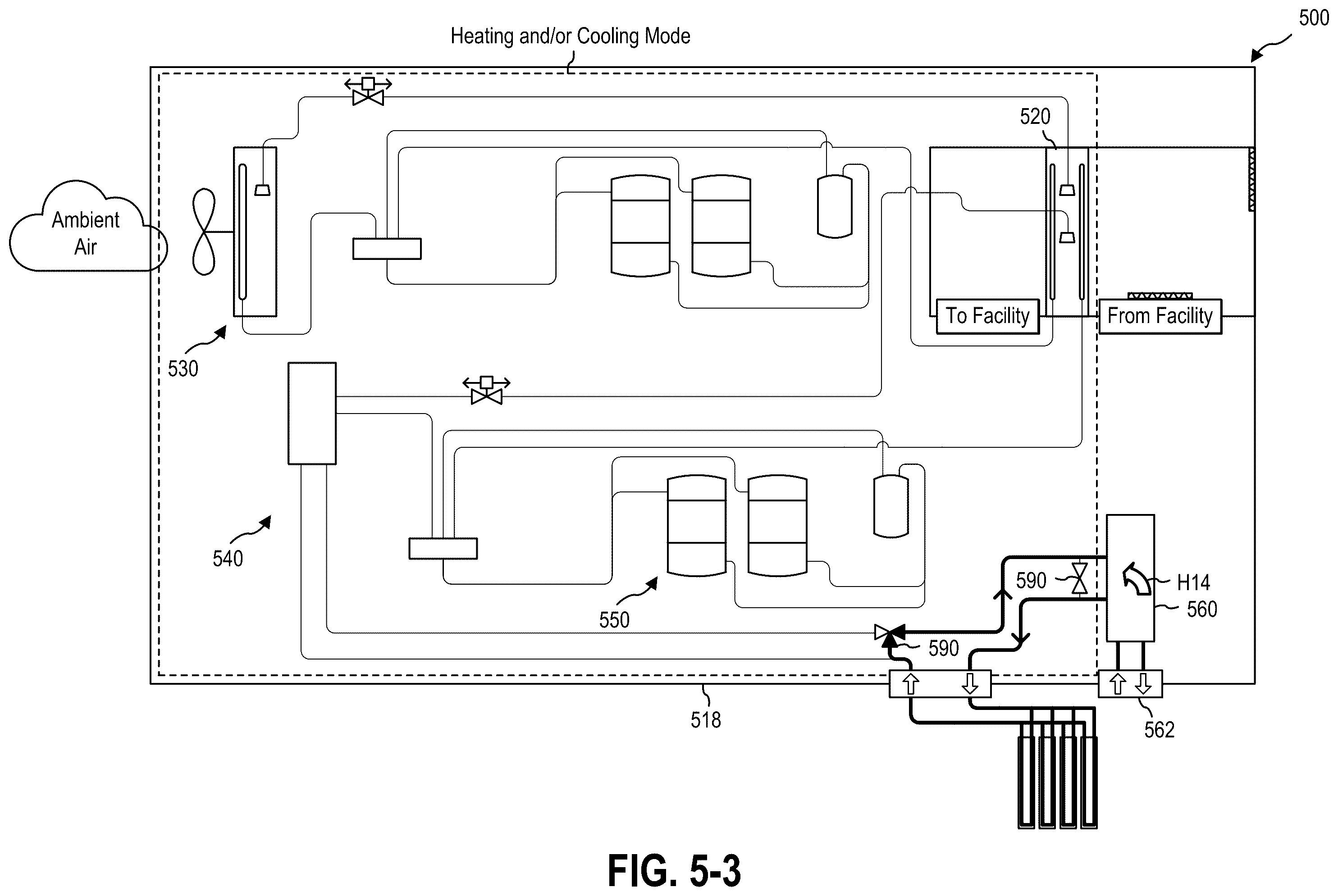 Patent US12492841 Figure 12 – Dual source heat pump system