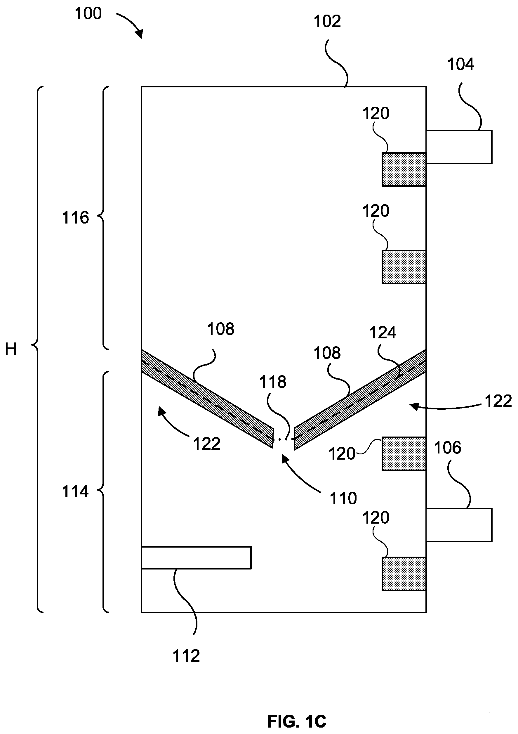 Patent US12492842 Figure 3 – Water tank with thermally insulating partition