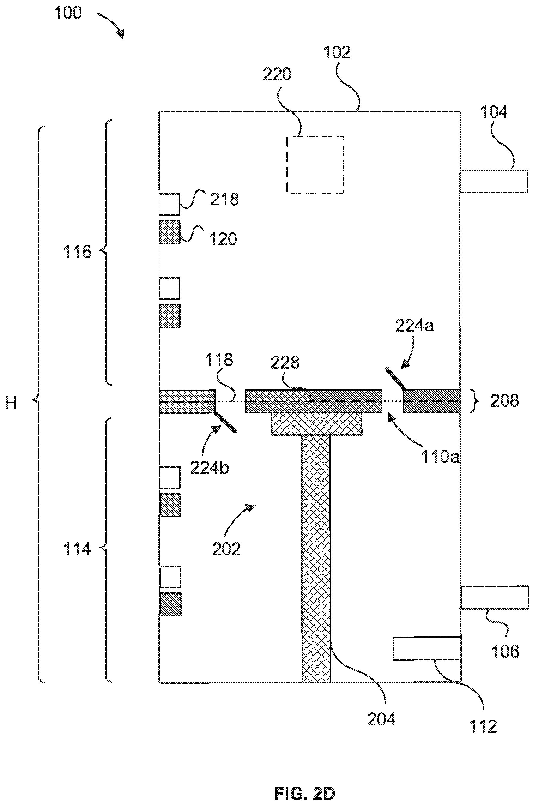 Patent US12492842 Figure 10 – Water tank with thermally insulating partition