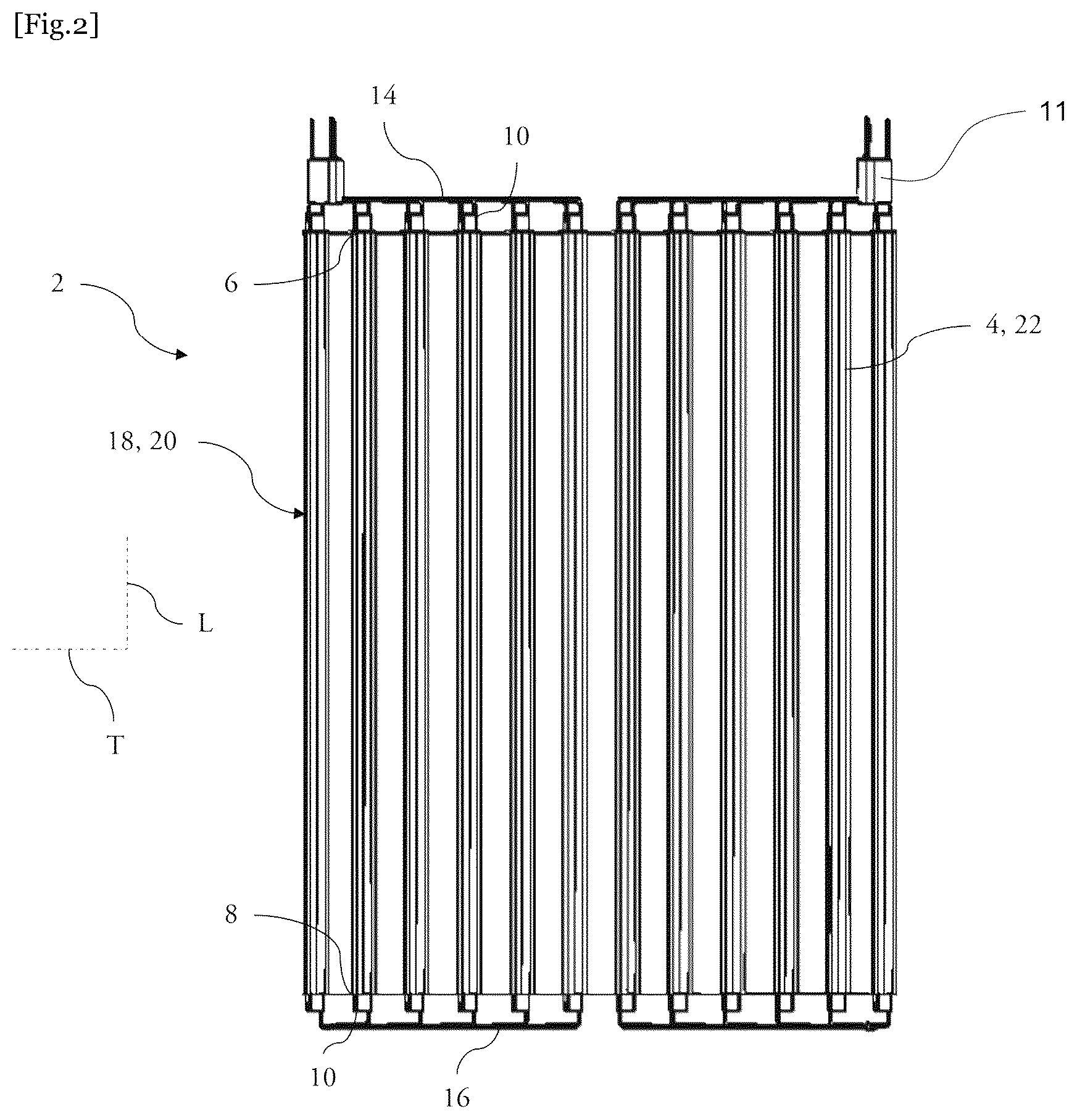 Patent US12492843 Figure 2 – Heating body of an electric radiator