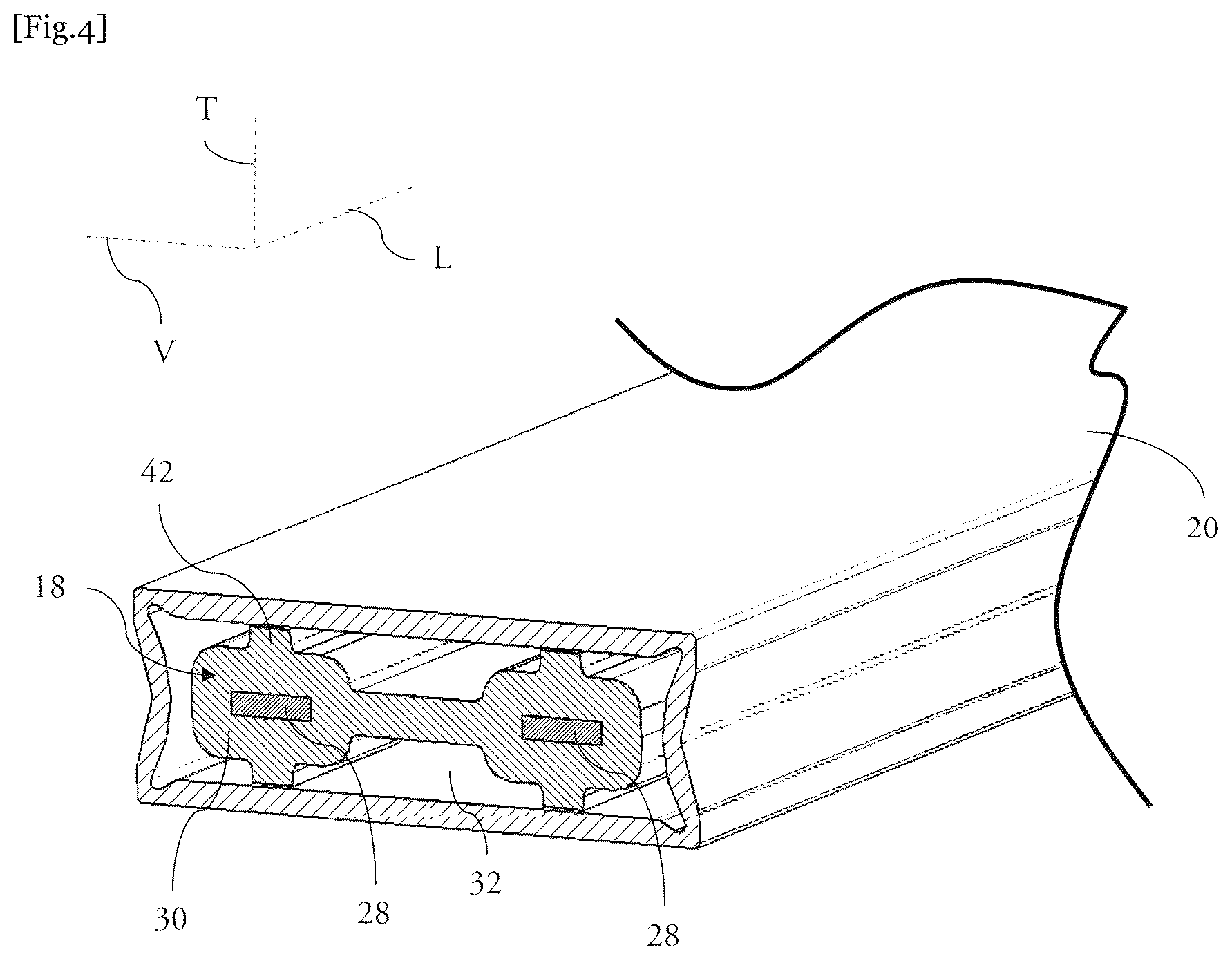 Patent US12492843 Figure 4 – Heating body of an electric radiator