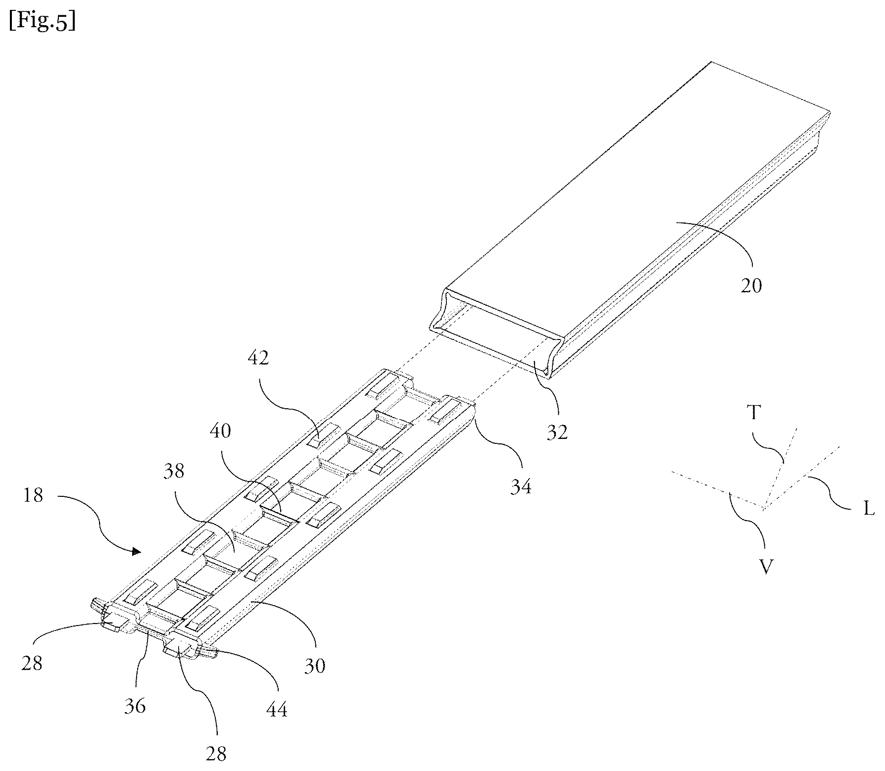Patent US12492843 Figure 5 – Heating body of an electric radiator